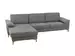 Ecksofa Coventry Basic Candy / Farbe: Stone / Material: Stoff Basic