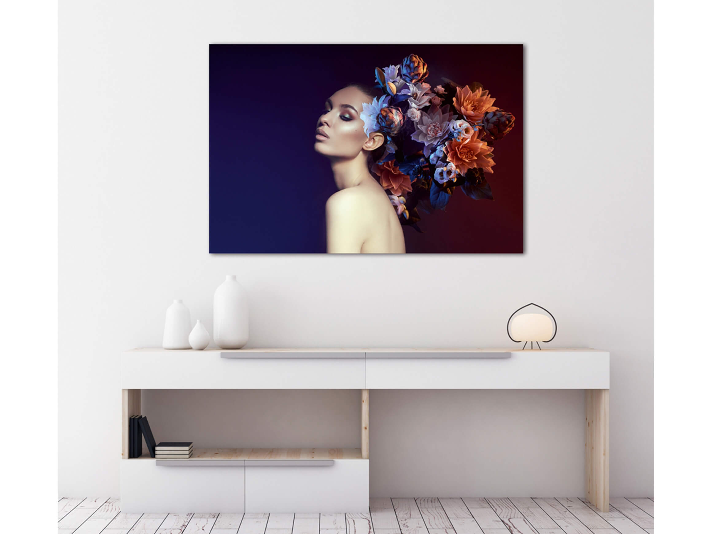 Digitaldruck auf Acrylglas Flower Beauty image LAND / Grösse: 120 x 80 cm
