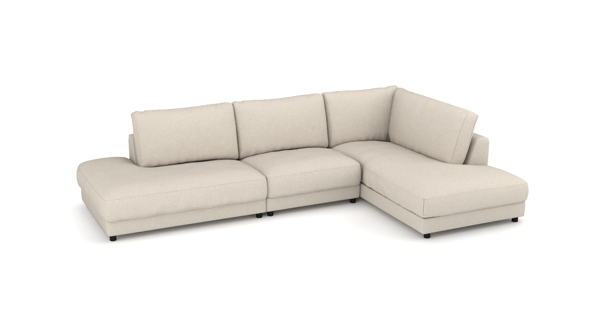 Ecksofa #2 Jupiter rechts Candy - UrbanDesign/ Farbe: