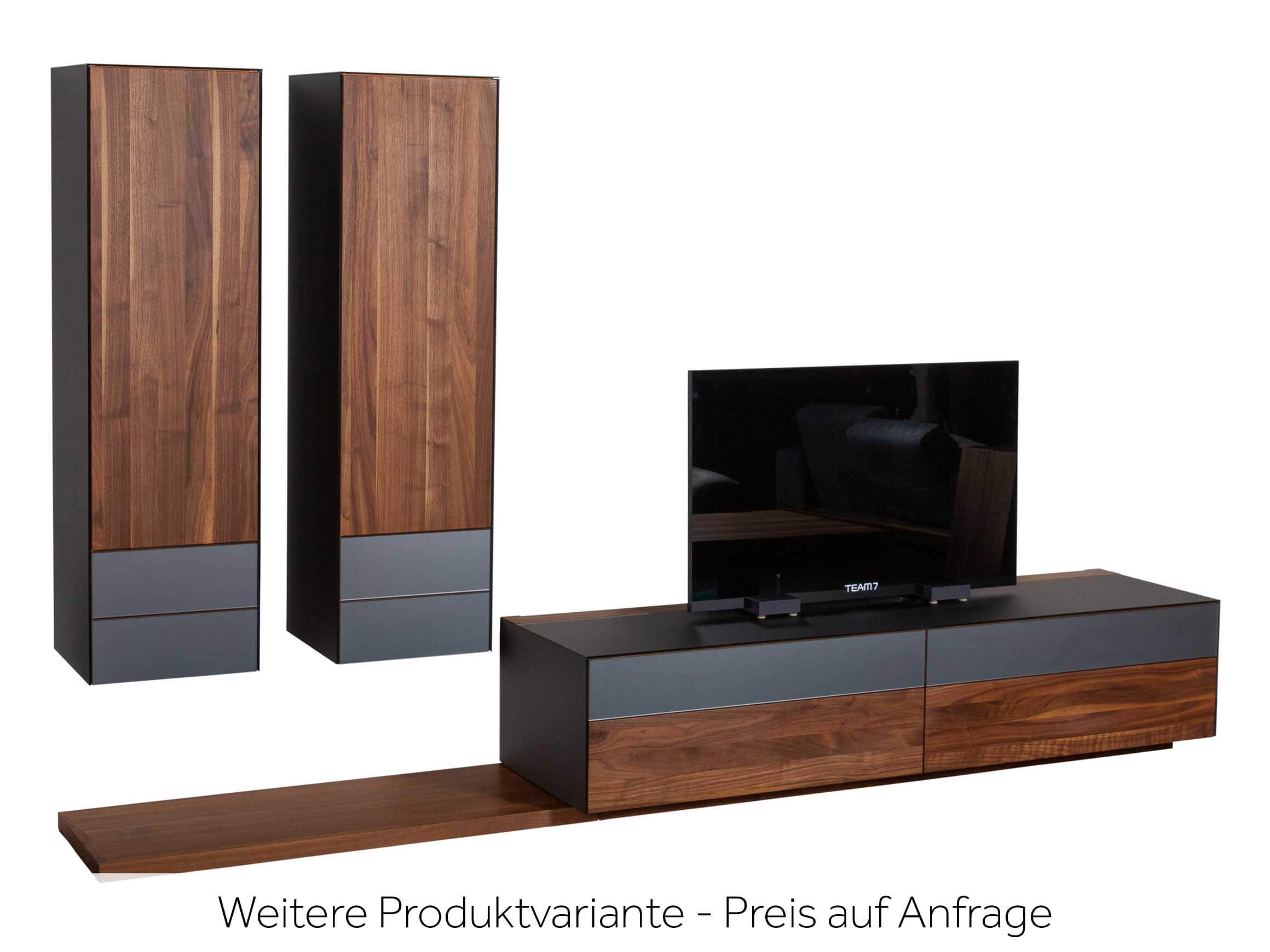 Wohnwand Cubus Pure von Team 7