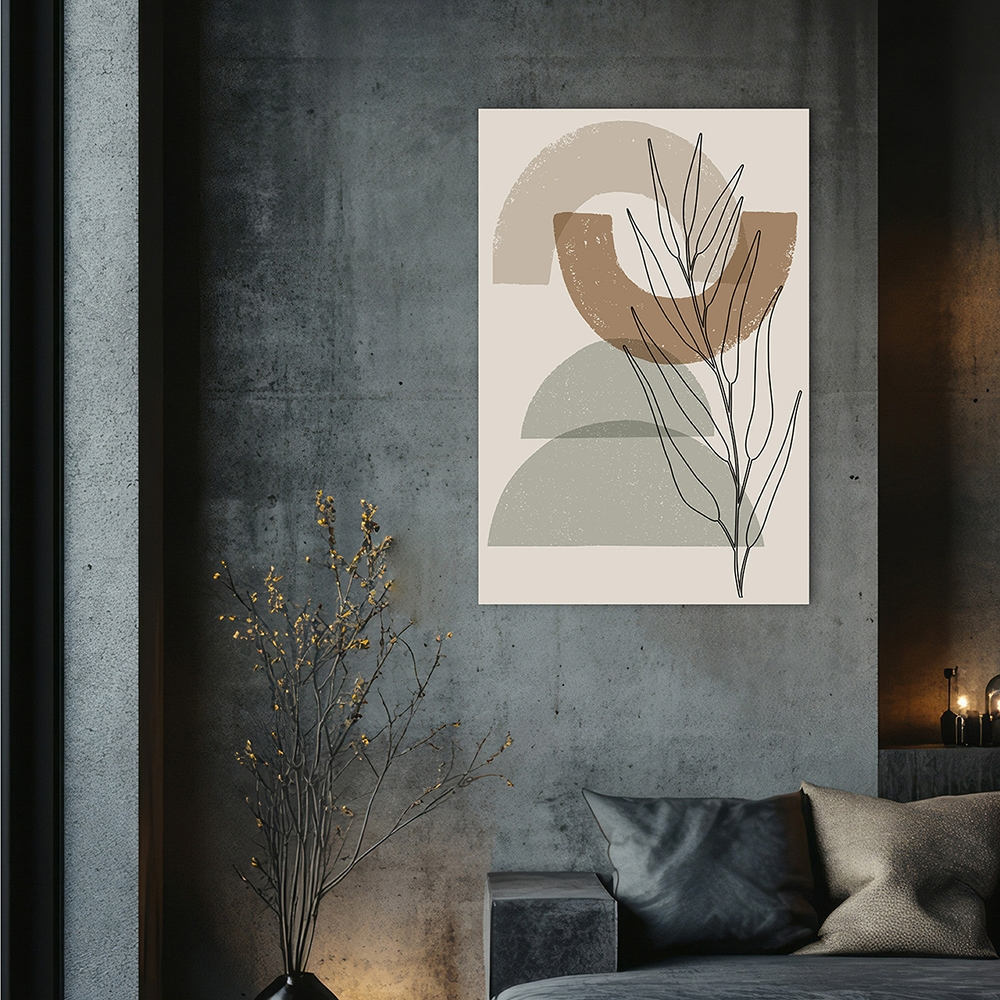 Kunstdruck Nature Shapes image LAND