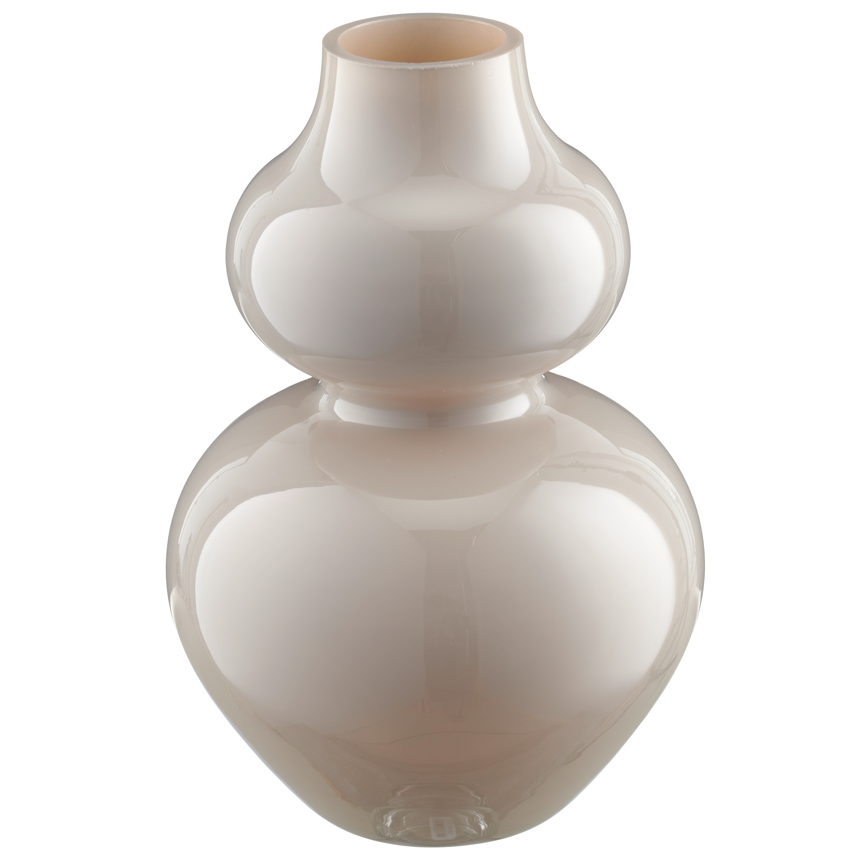 Vase Bubble, Glas, Macchiato von Roomio