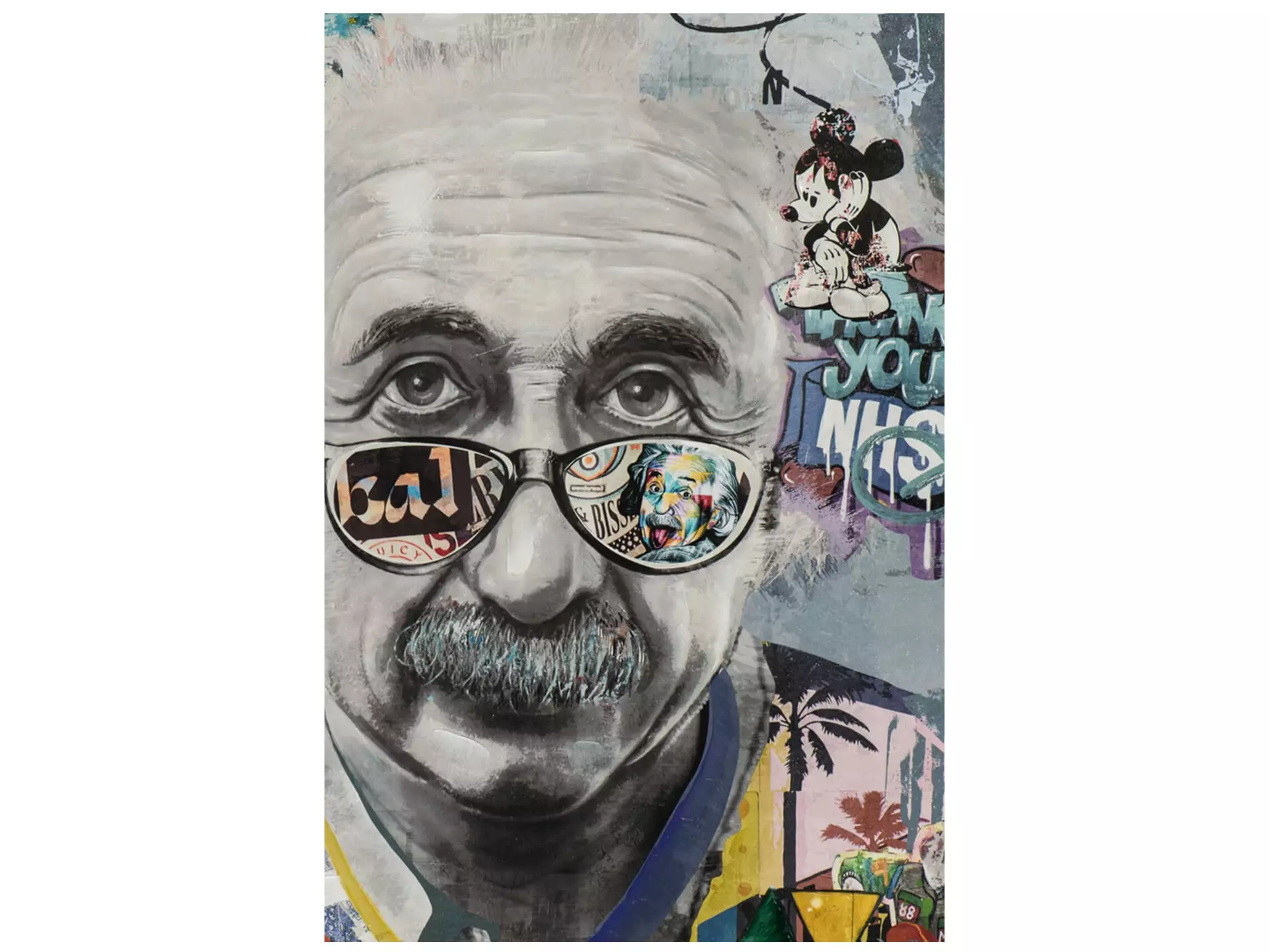 Bild Pop Art Albert Einstein image LAND