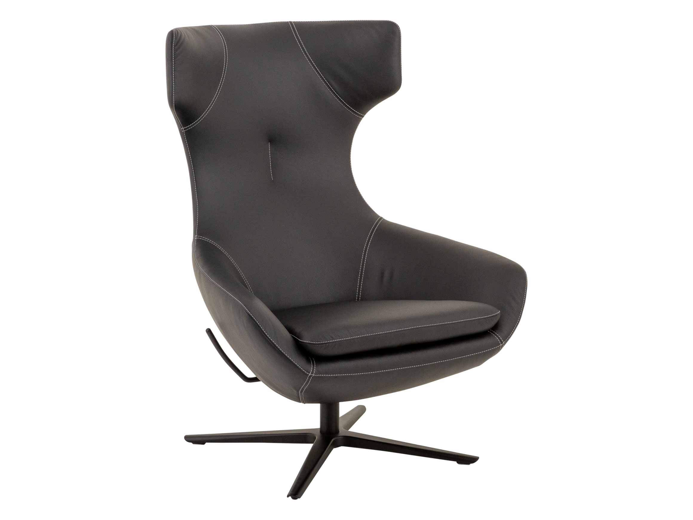 Sessel & Hocker Caruzzo von Leolux / Leder Ceras