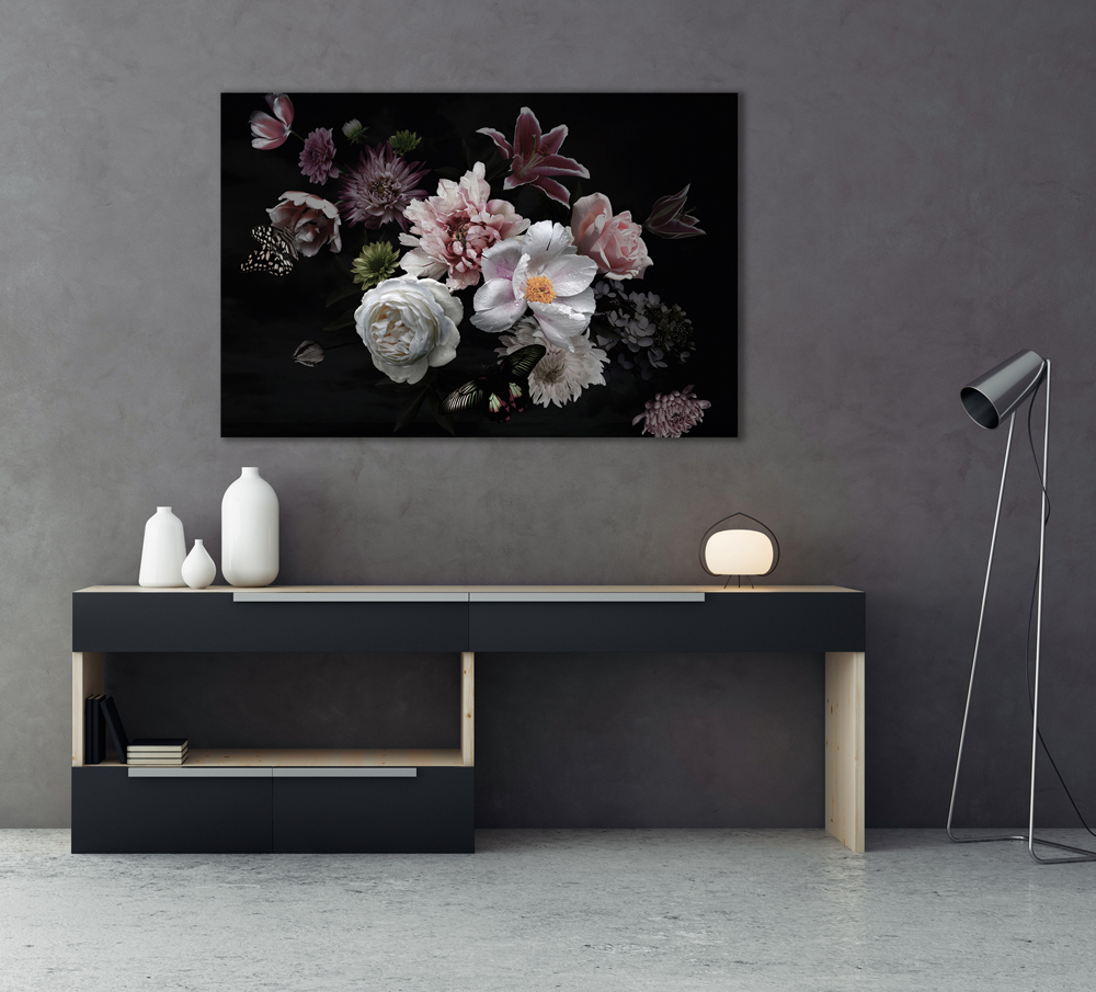 Alubild-Hübsches Blütenbouquet ii-image LAND
