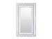 Spiegel Smilla Silber-Weiss Len-Fra/ Farbe: Silber / Masse (BxH) :73,00x113,00 cm