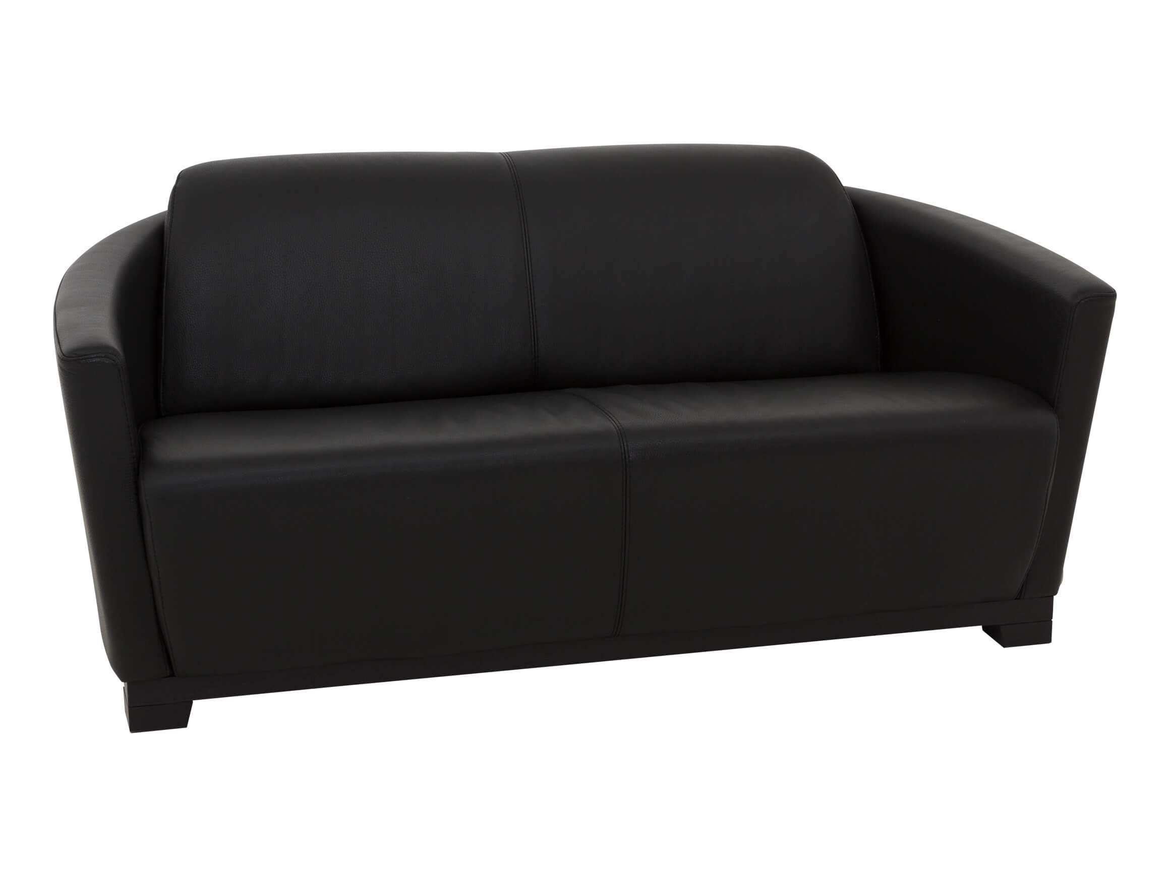 Sofa Houston*, Leder Emotion 1575 Schwarz