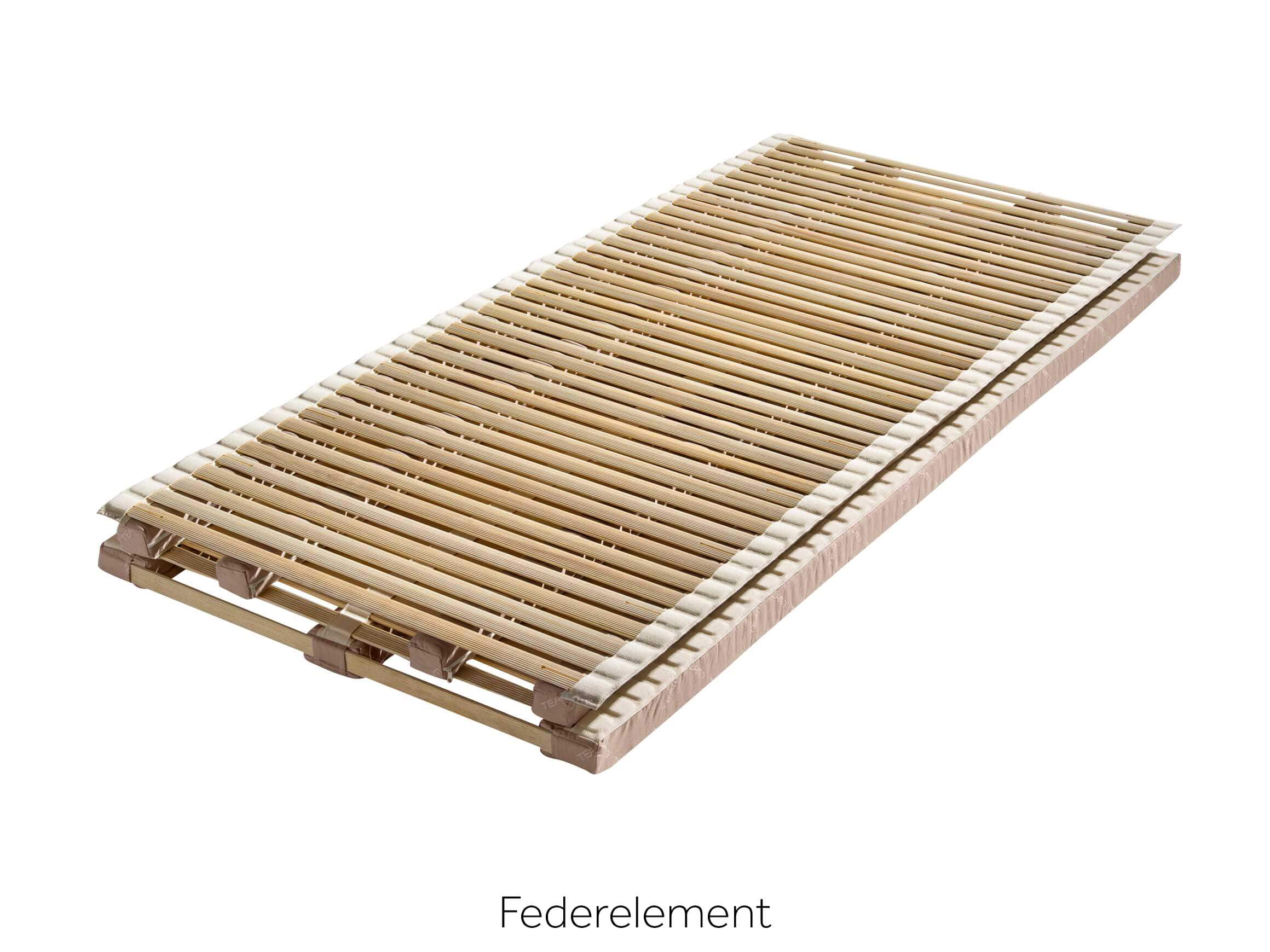 Schlafsystem Aos Fichte mit Husse Team 7 / Grösse: 120 x 200 /Matratzenhärte: hart