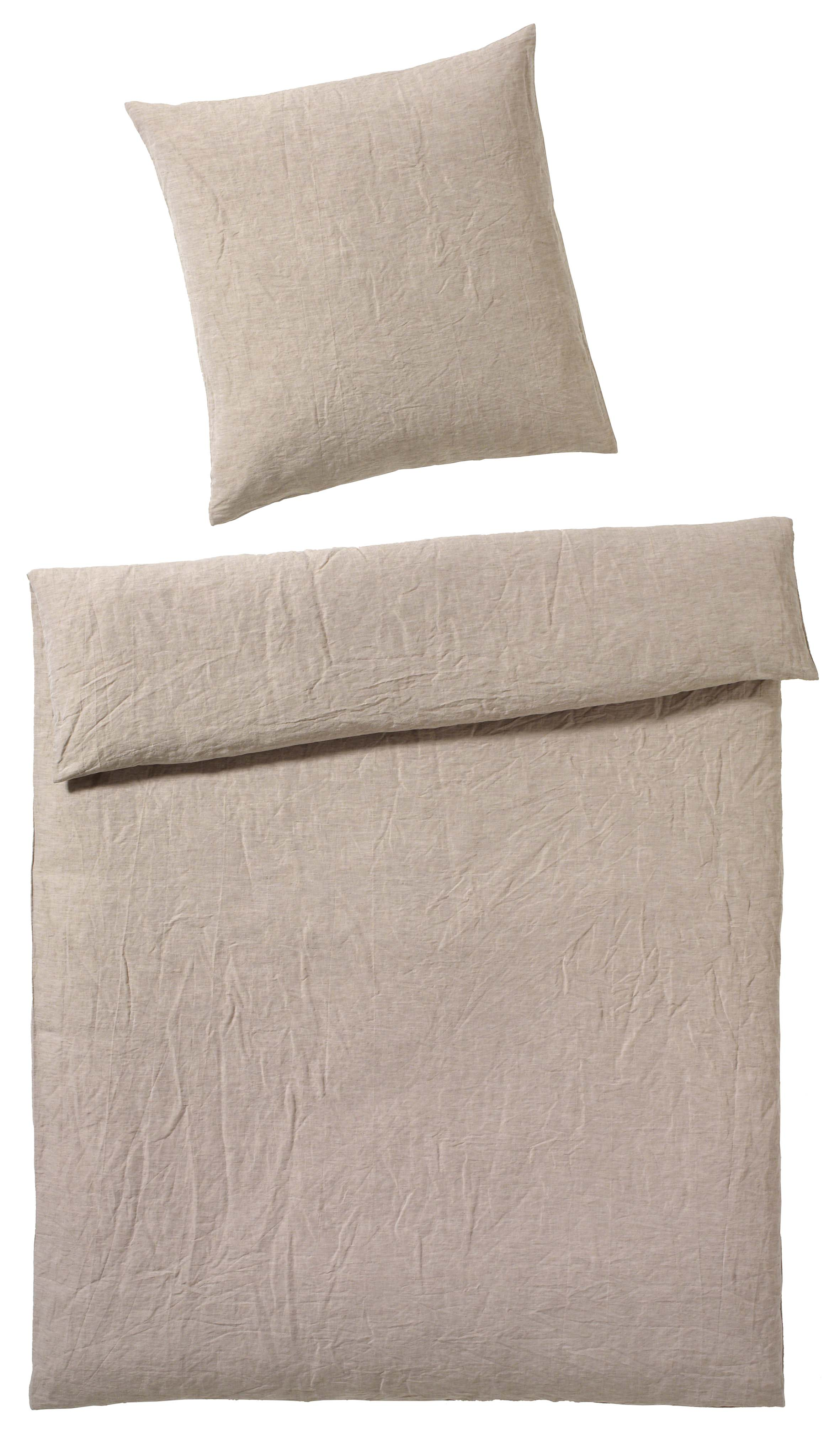 Bettwäsche Breezee Sand Elegante / Grösse: 50 x 70 cm