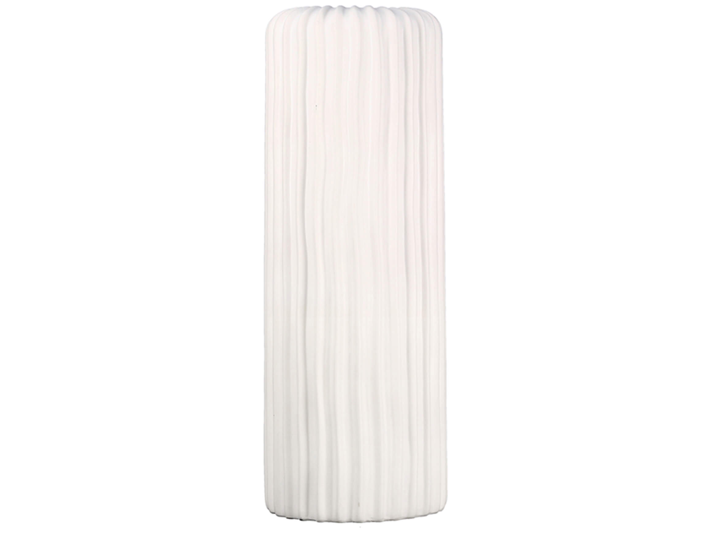 Gilde Vase Fjord Keramik Gerillt H: 58 cm  | Schubiger Möbel