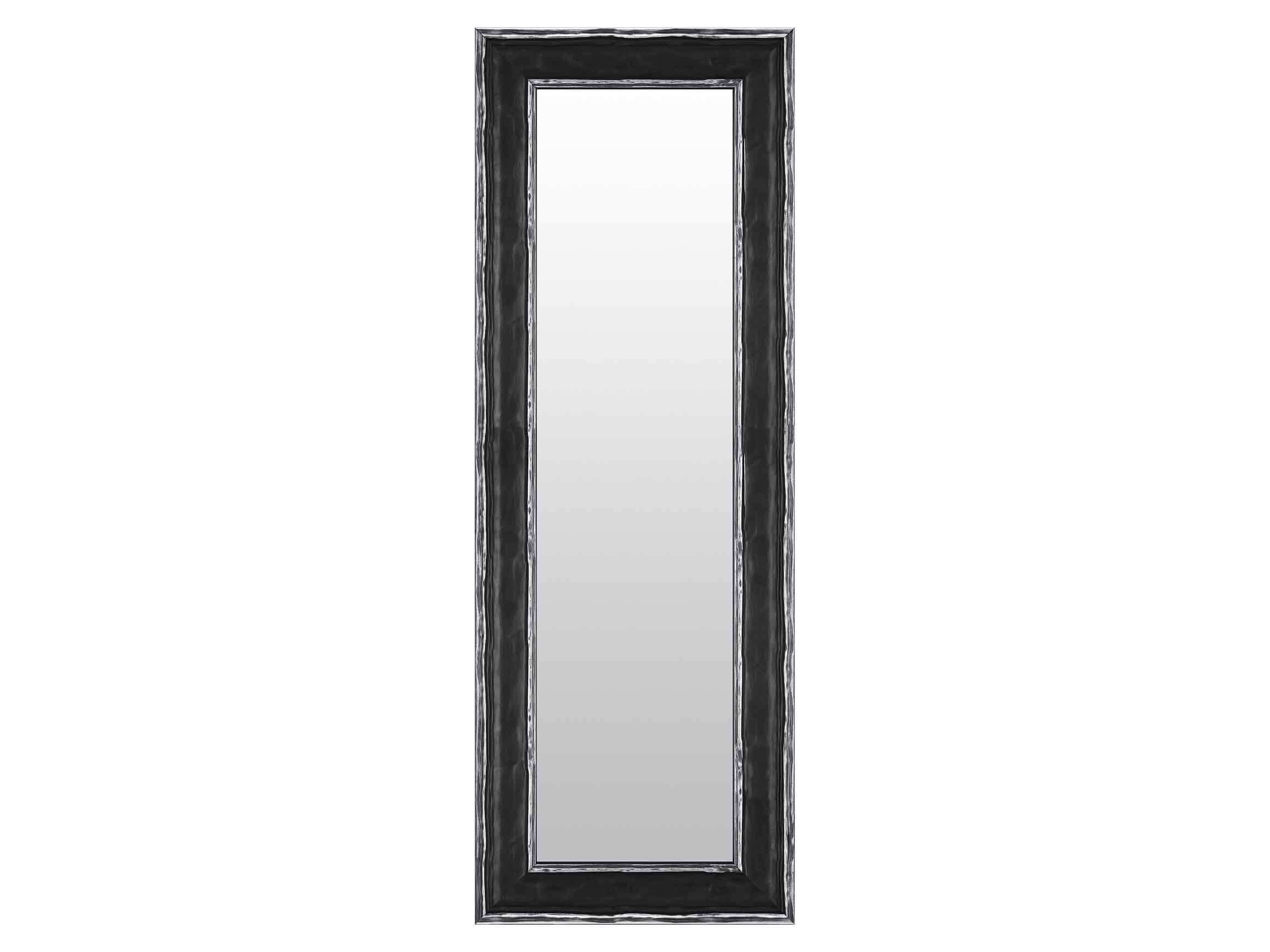 Len-Fra Spiegel Nike Schwarz-Silber Schwarz | Schubiger Möbel