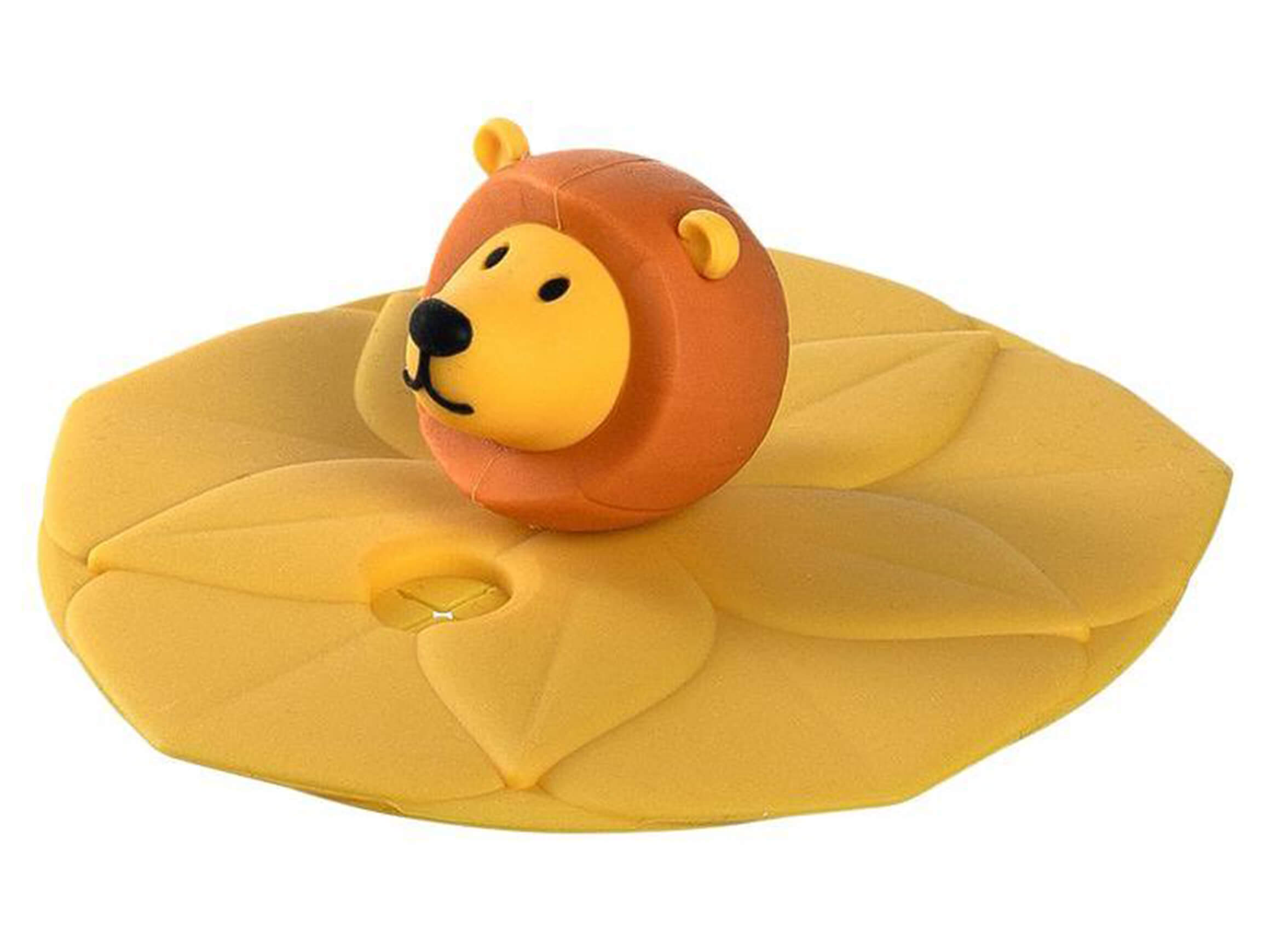 Leonardo Couverture en verre Bambini Lion Jaune