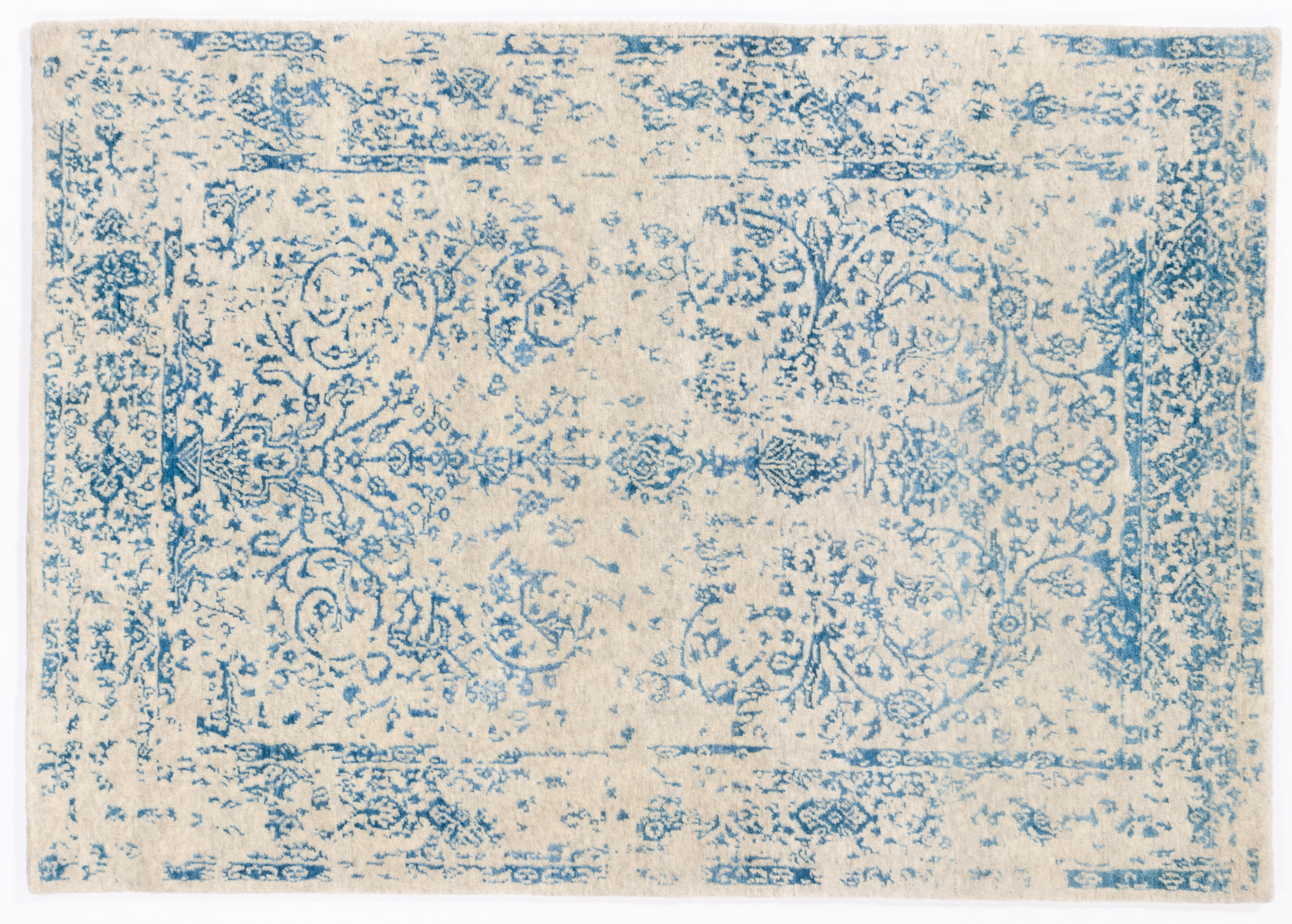 Moderner Teppich Lilian Negra / Farbe: Weiss