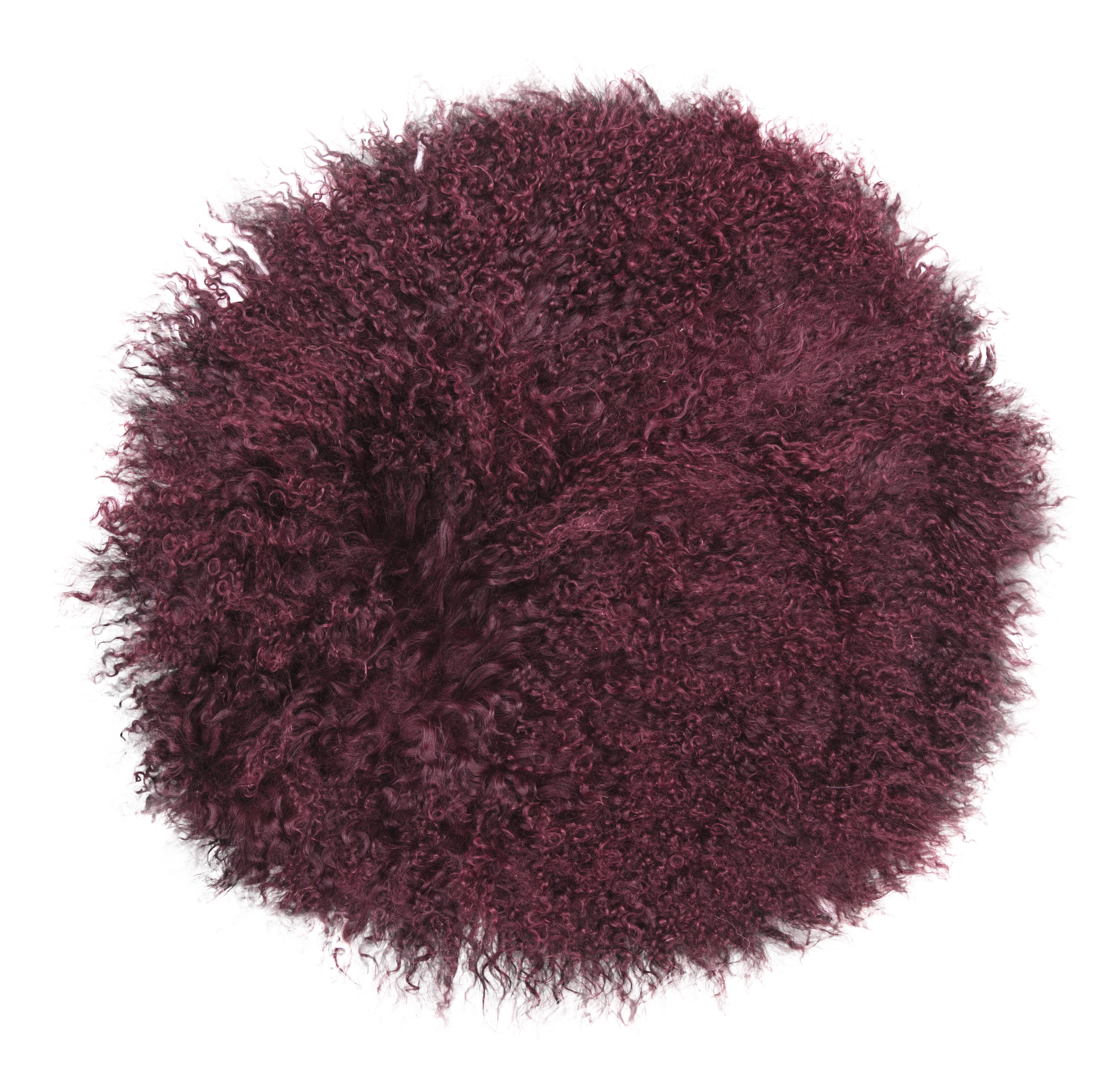 Magma Sitzauflage Pamina Weinrot  35/45cm Rund Rot | Schubiger Möbel