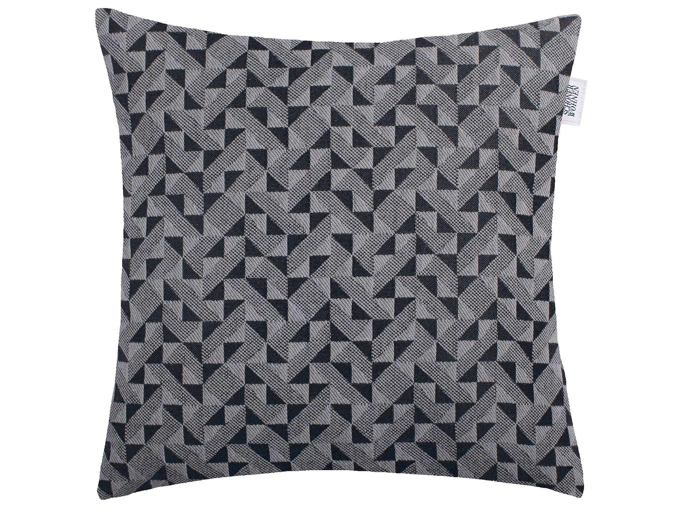 Kissenhülle Silent Grau 38x38 cm Stoeckel & Grimmler