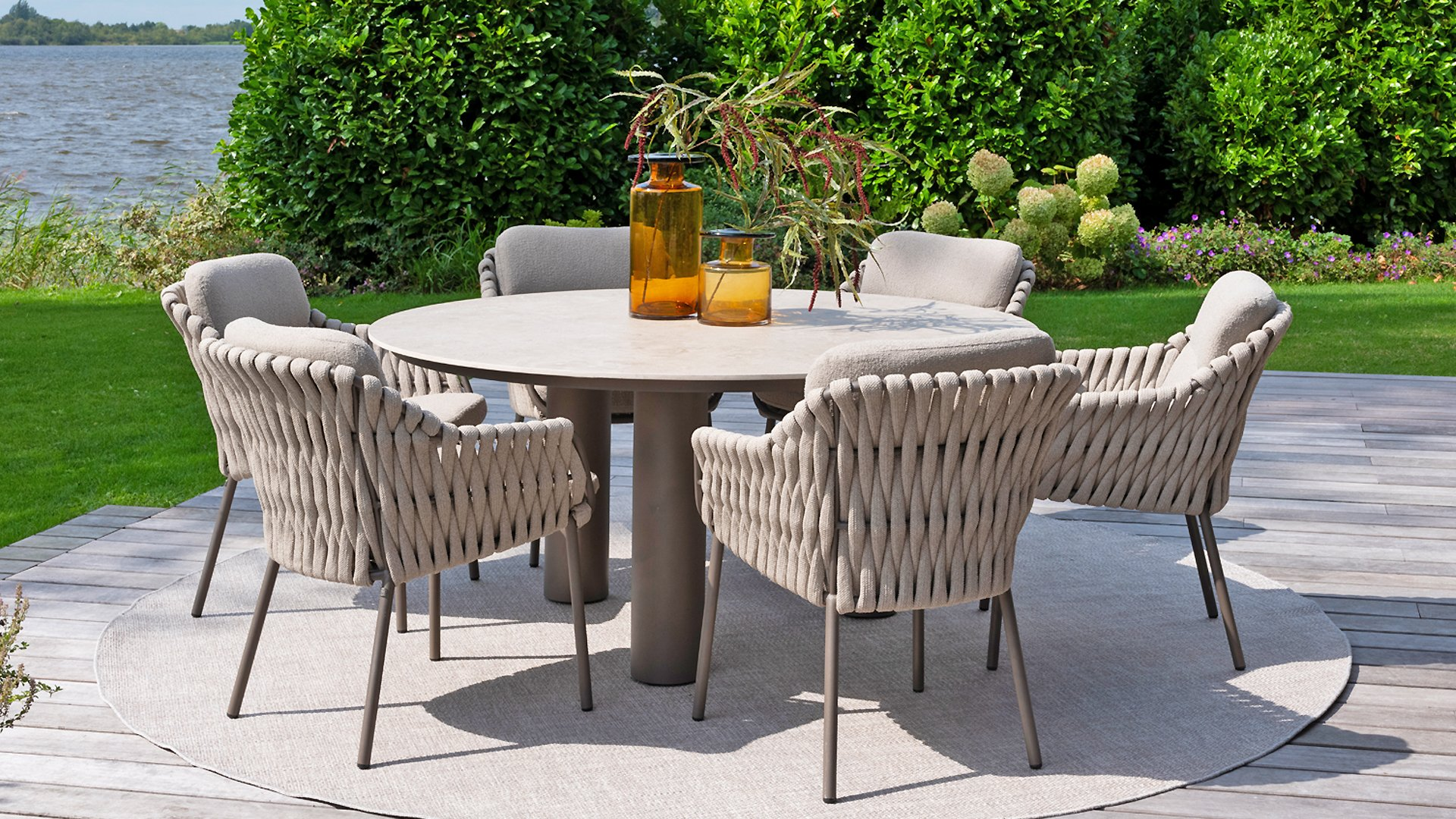 Gartentisch Ariano 4 Seasons / Farbe: Terra