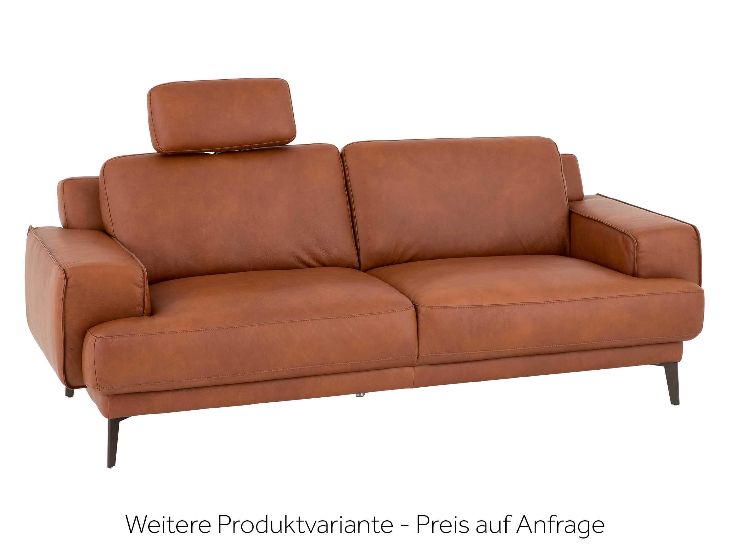 Sofa Foscaari b: 213 cm Schillig Willi / Farbe: Cognac, Material: