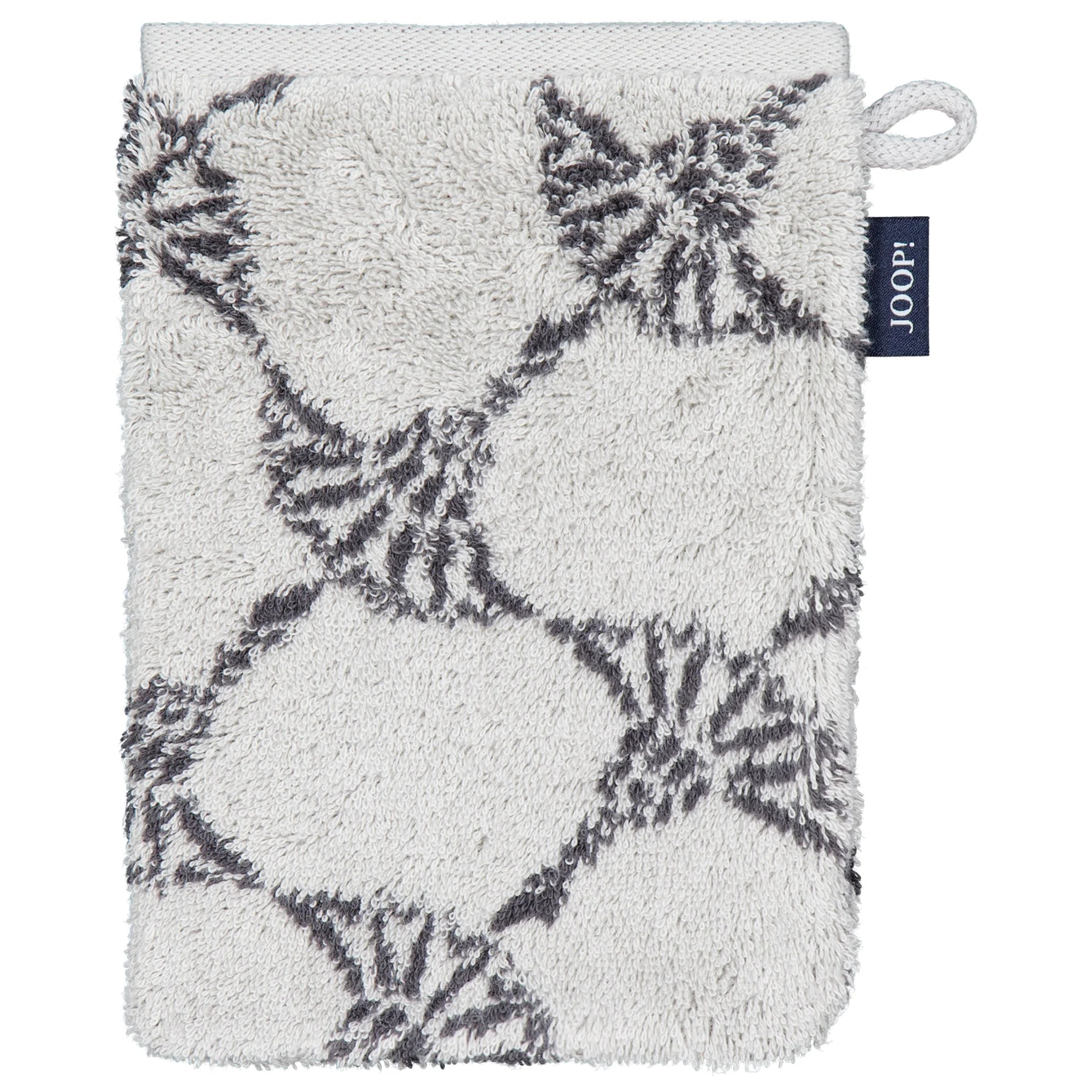 Seiftuch Cornflower, 30 x 30 cm von Joop / Farbe: Platin