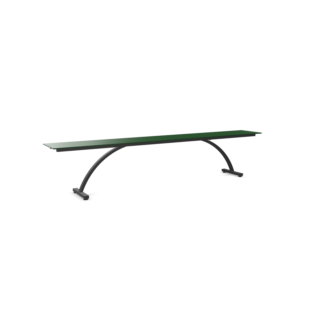 Schaffner Gartenbank Bernadino Grün | Schubiger Möbel