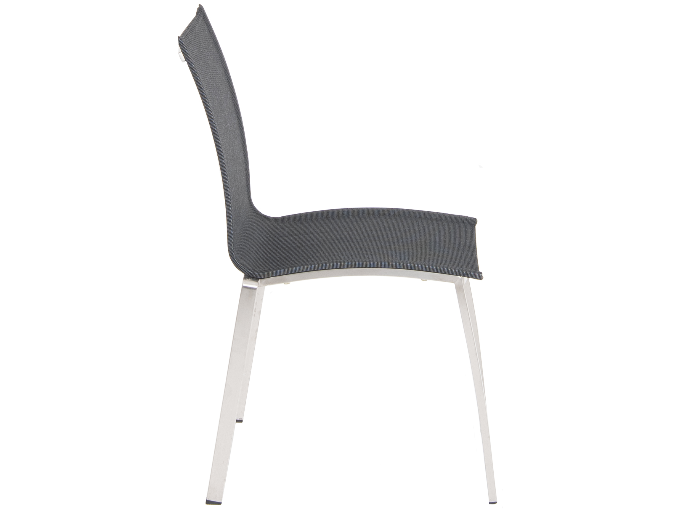 Stuhl Sinu, Leisuretex, Edelstahl, b 54,5 cm t 62 h 86 cm