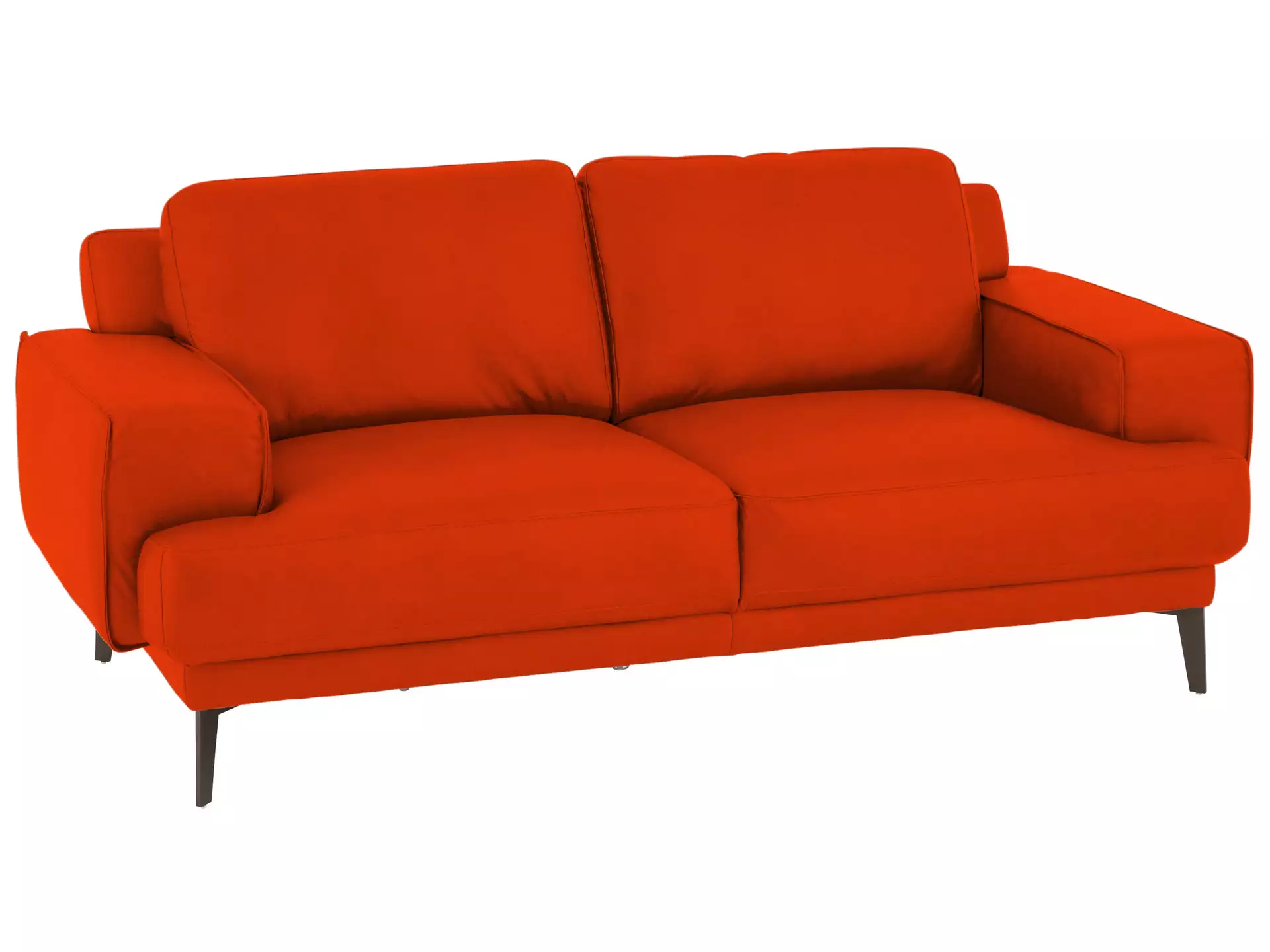 Sofa Foscaari Basic B: 193 cm Schillig Willi / Farbe: Copper / Material: Leder Basic