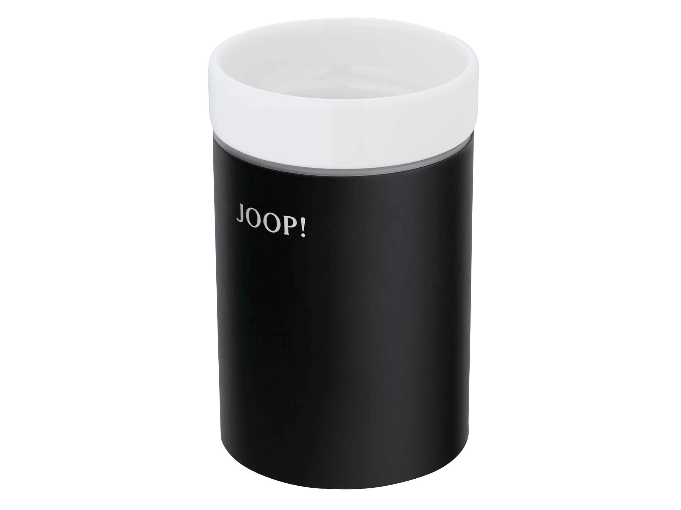 Joop Mundbecher Joop! Chromeline Black H: 13 cm Schwarz | Schubiger Möbel