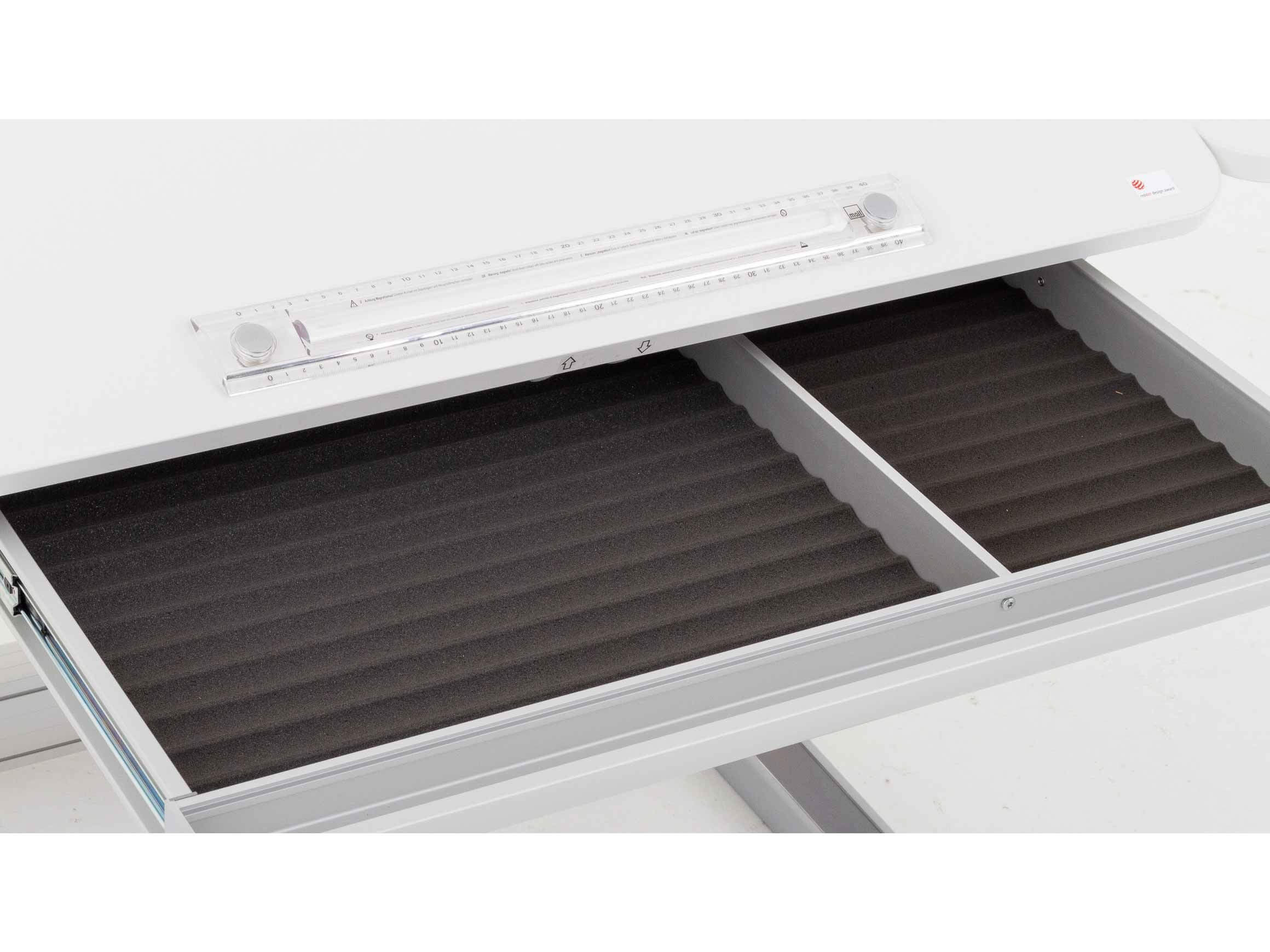 Schreibtisch Champion Moll / Farbe: Weiss