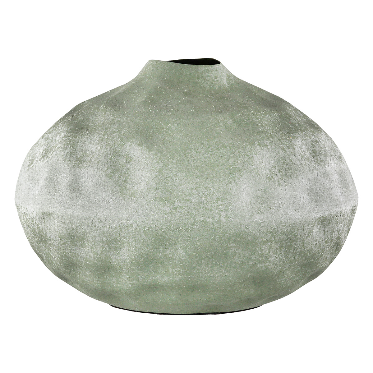 Gilde Vase Verda, Eisen H: 16 cm  | Schubiger Möbel