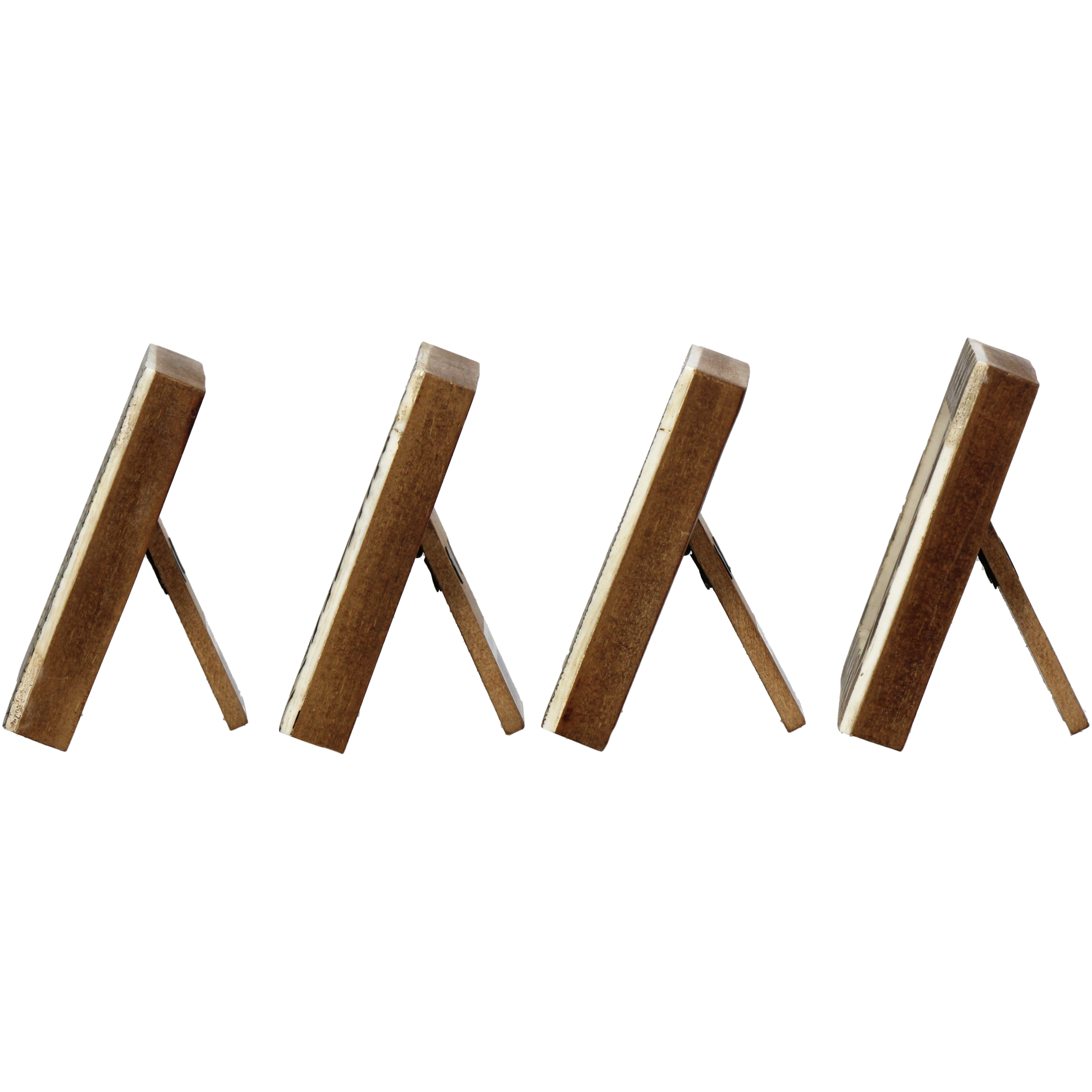 Fotorahmen Mangoholz, Elfenbein B: 6 cm Kersten