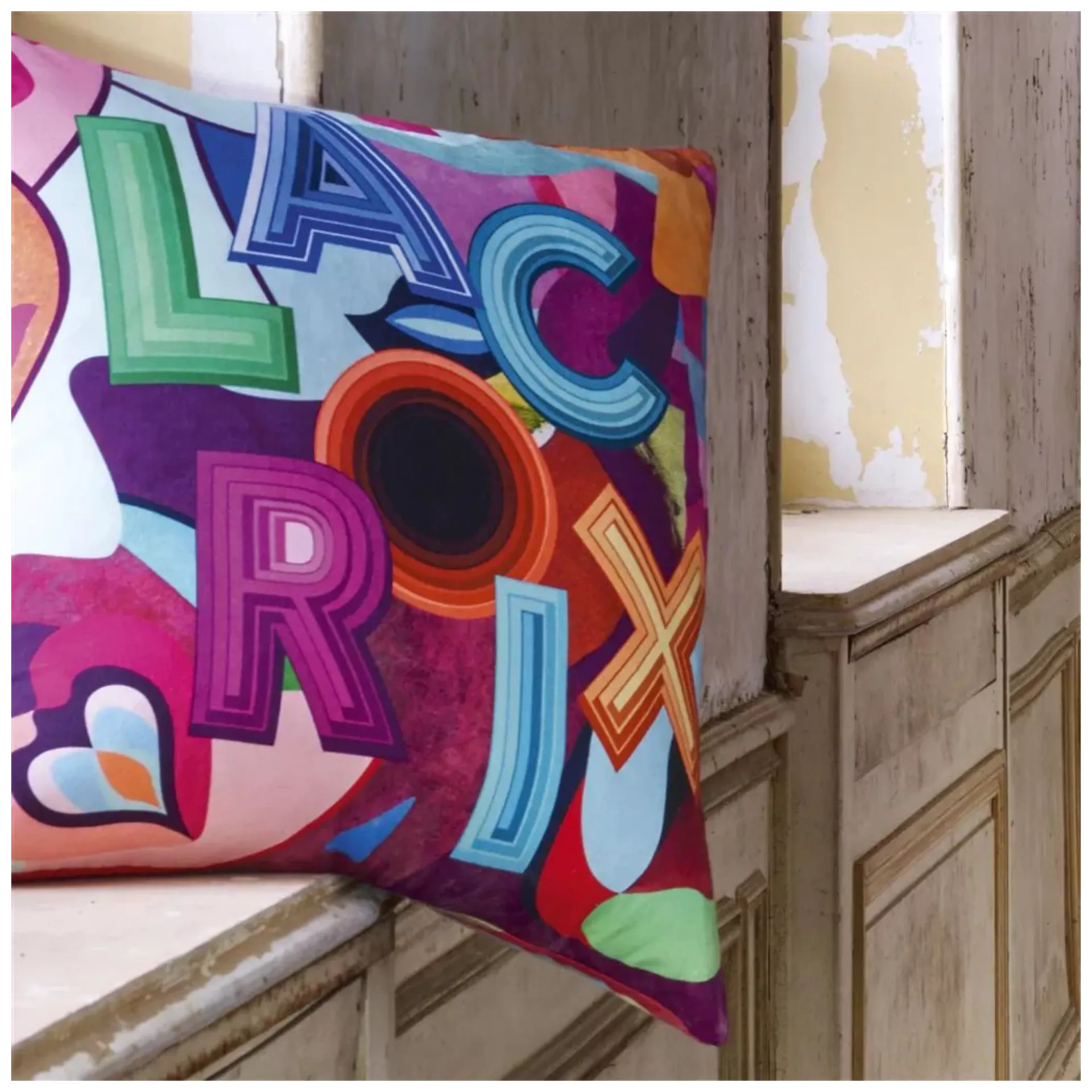 Kissen Lacroix Palette - Multicolore Designers Guild / Farbe: Mehrfarbig von Christian Lacroix