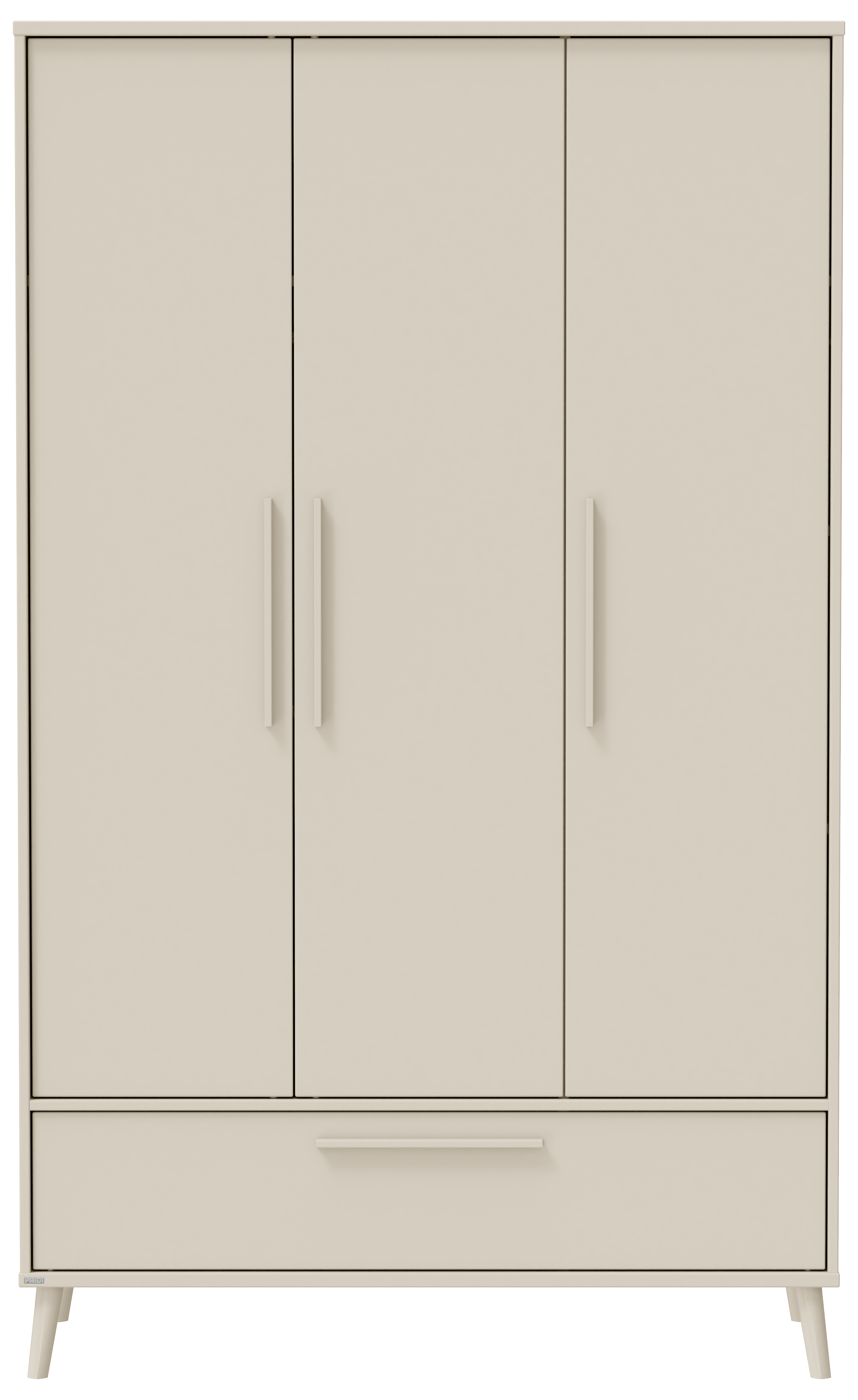 Kleiderschrank Eefje 3-türig von Paidi / Farbe: Cashmere / Grösse: 57 x 124 cm