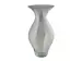 Vase, Glas, Blüte, Klar, h 55 cm Durchmesser 24 cm