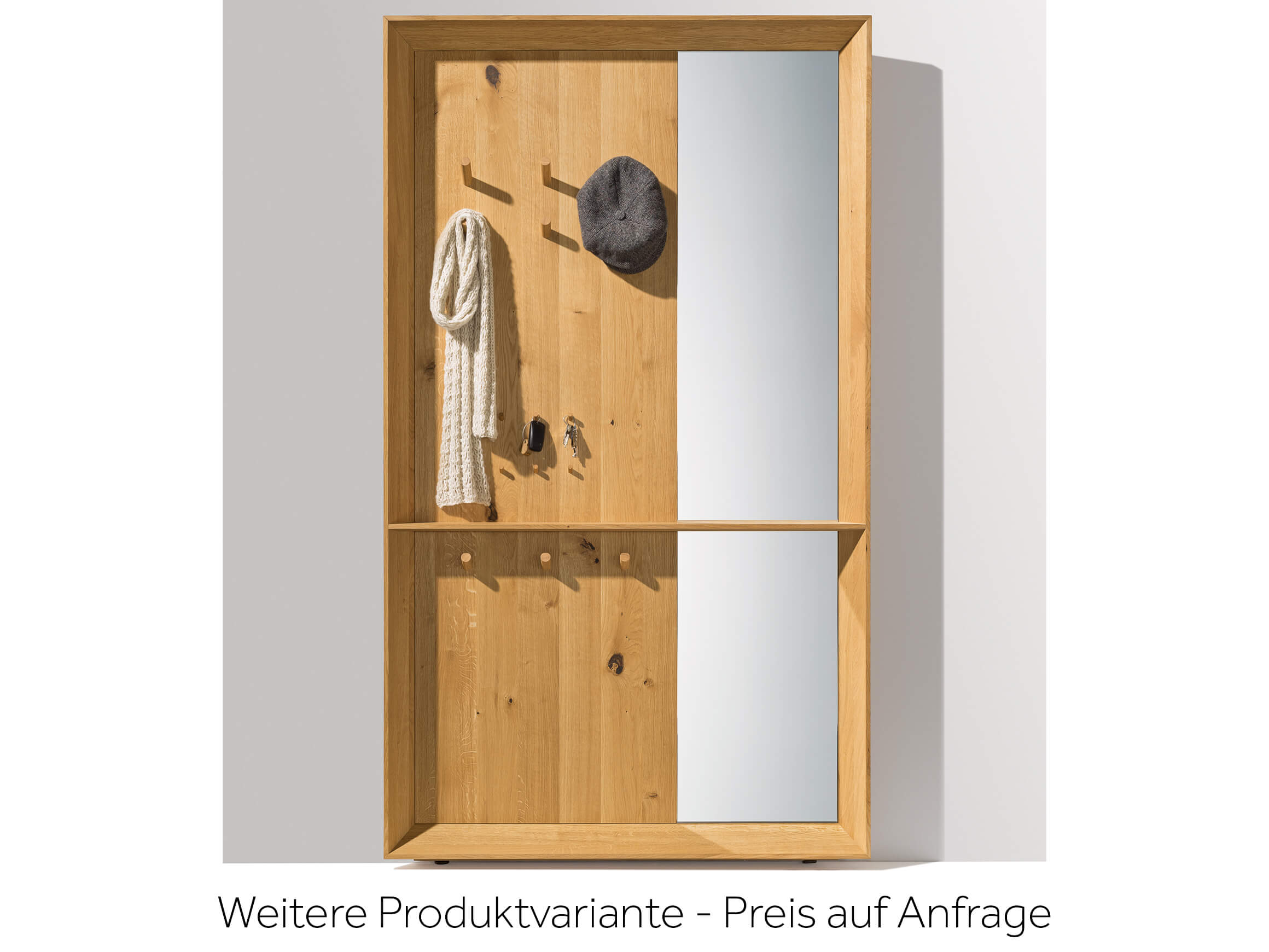 Spiegel Haiku Team 7 / Farbe: Holzfarbig / Material: