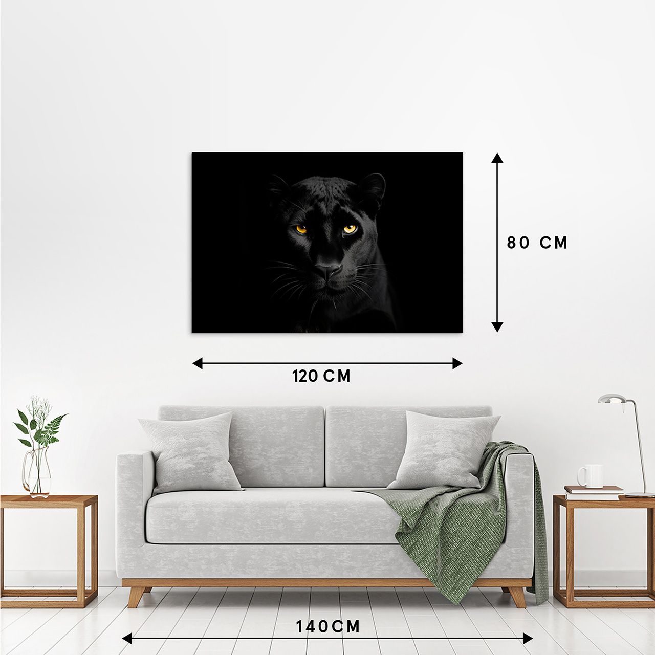 Canvas-Black Panther-image LAND