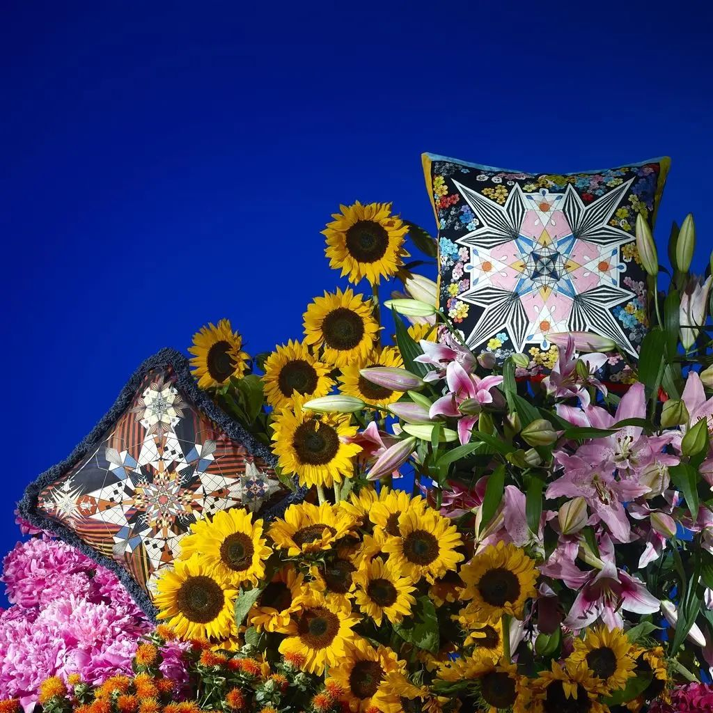 Kissen Do You Speak Lacroix? - Multicolore Designers Guild / Farbe: Mehrfarbig von Christian Lacroix