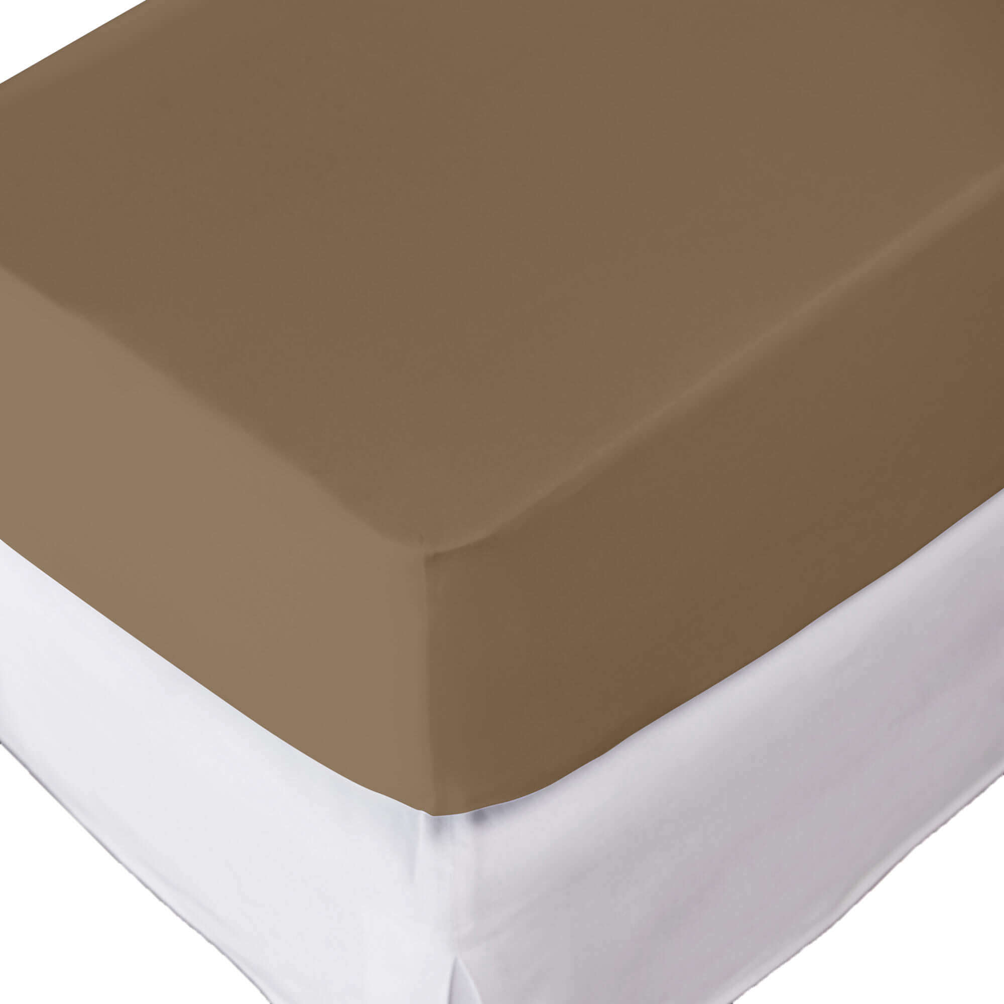 Fixleintuch Jersey Schlamm, 200x90 Cm, Höhe: 12 cm