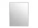 Spiegel Lara Len-Fra/ Farbe: Aluminium / Masse (BxH) :40,00x60,00 cm
