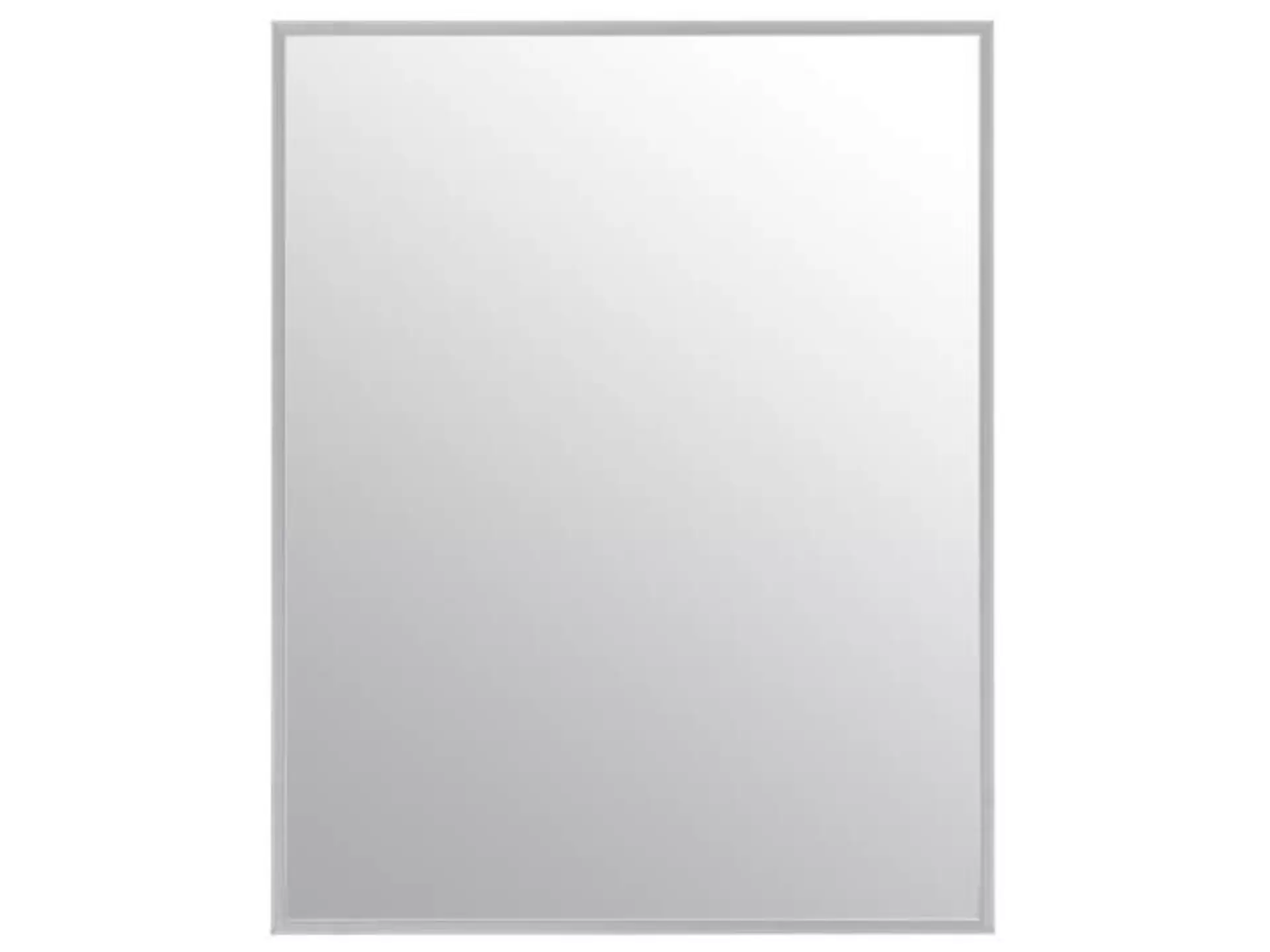 Spiegel Lara Len-Fra/ Farbe: Aluminium / Masse (BxH) :51,00x71,00 cm