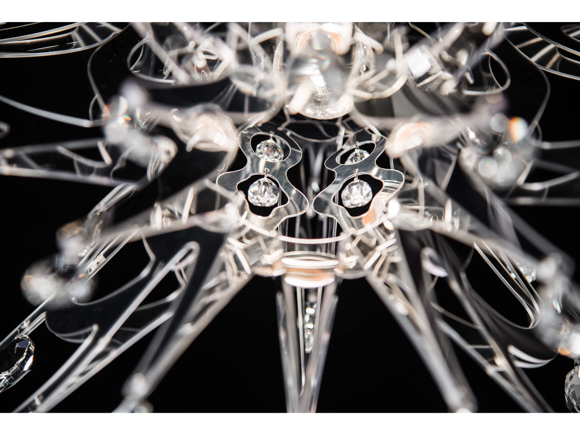 Hängelampe Lina Silver Slamp