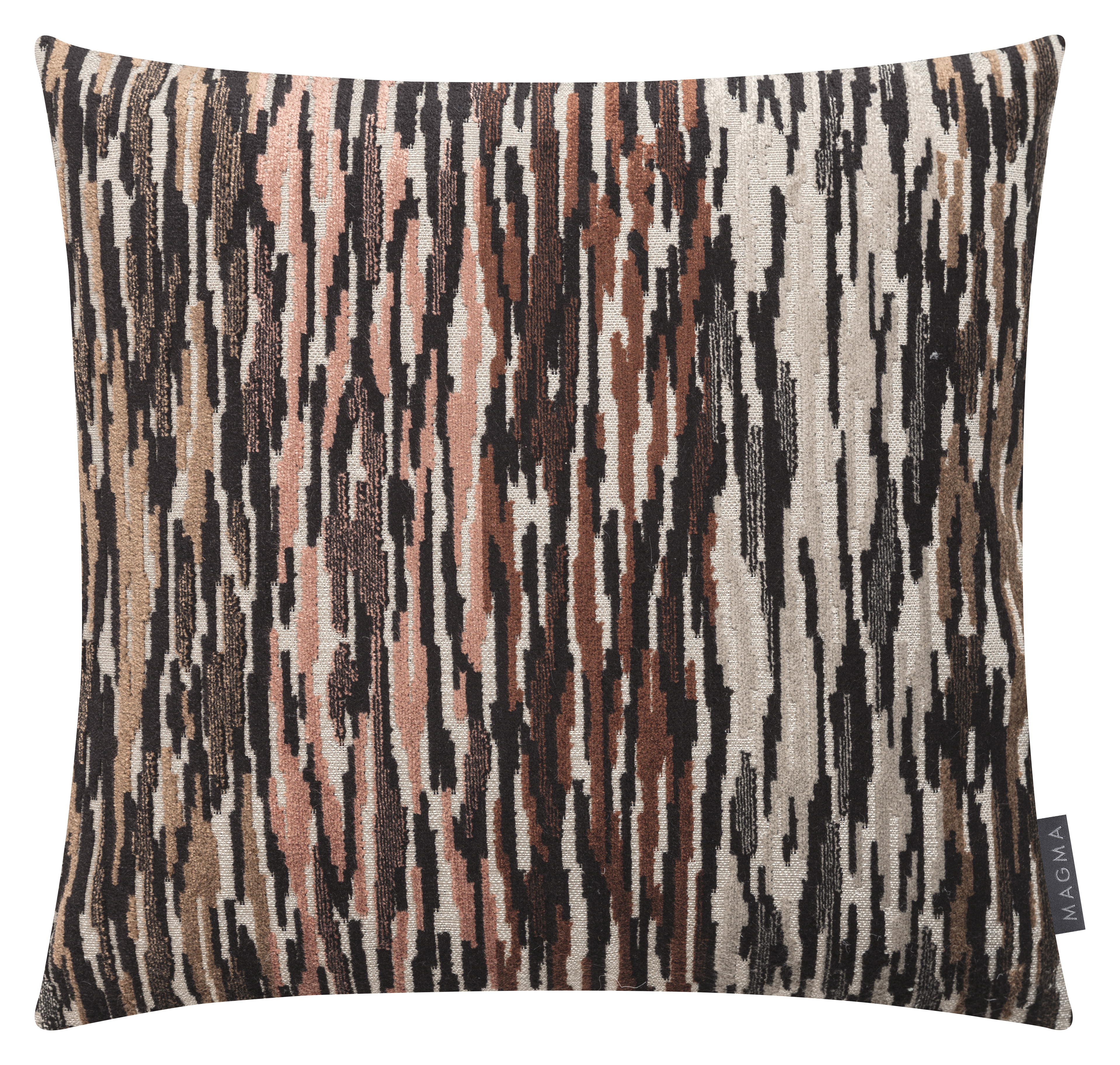 Kissenhülle Imala, Schwarz 45x45 cm Magma / Farbe: