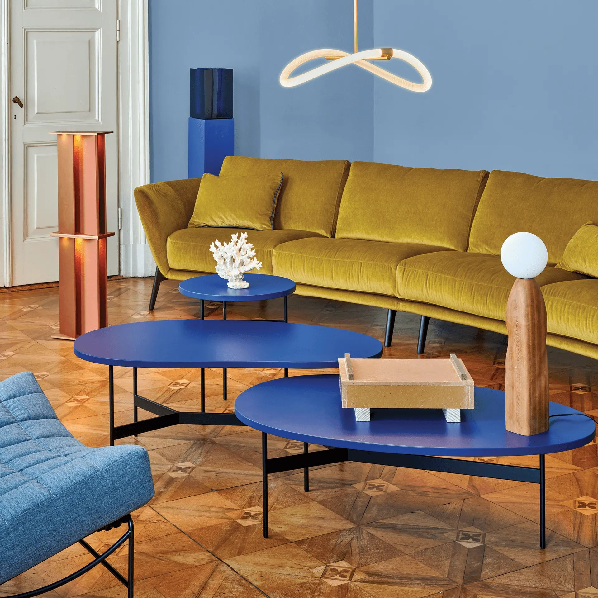 Beistelltisch Tampa Round Leolux