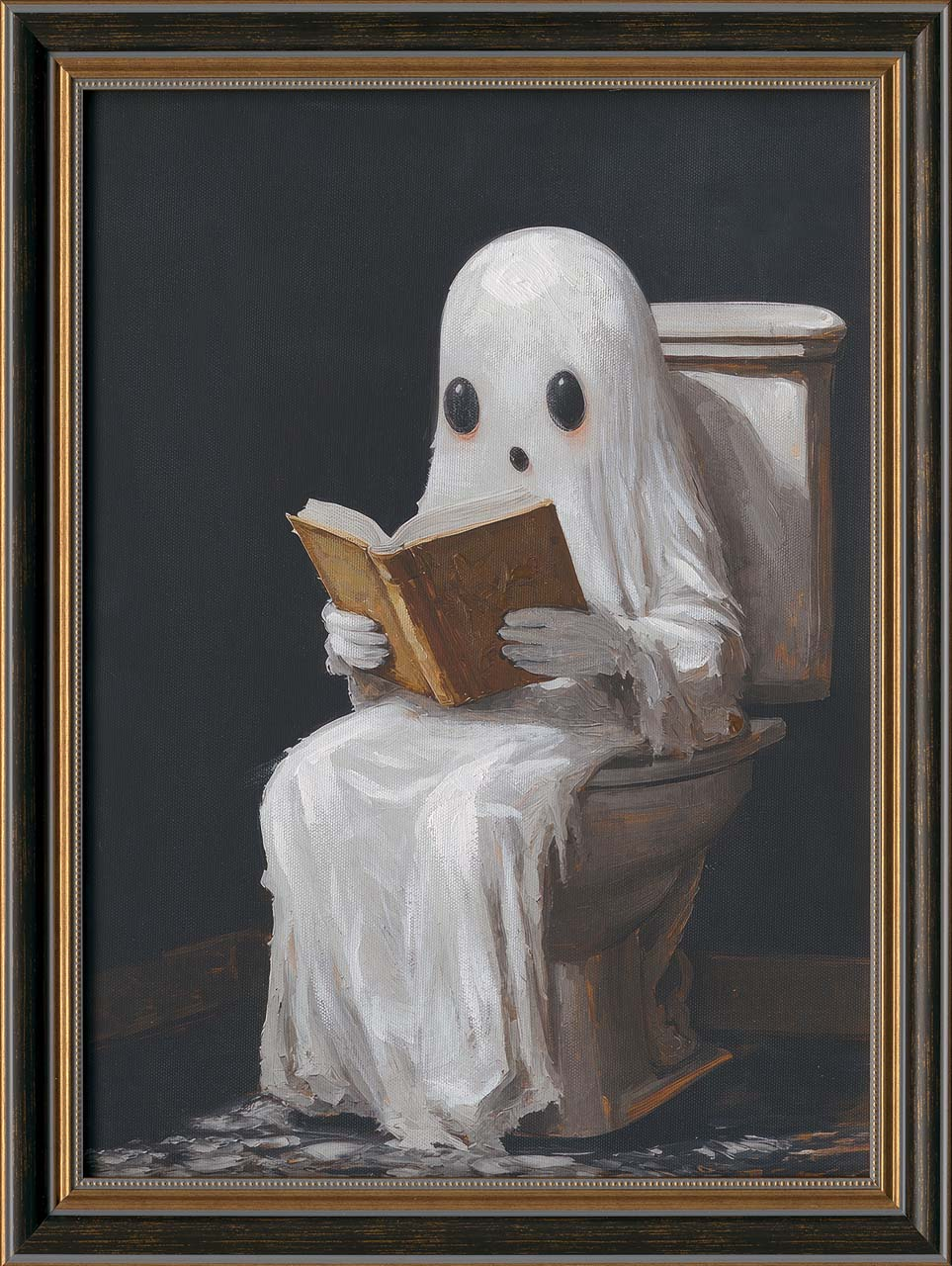 ‘Ghost Rest’ painting image LAND