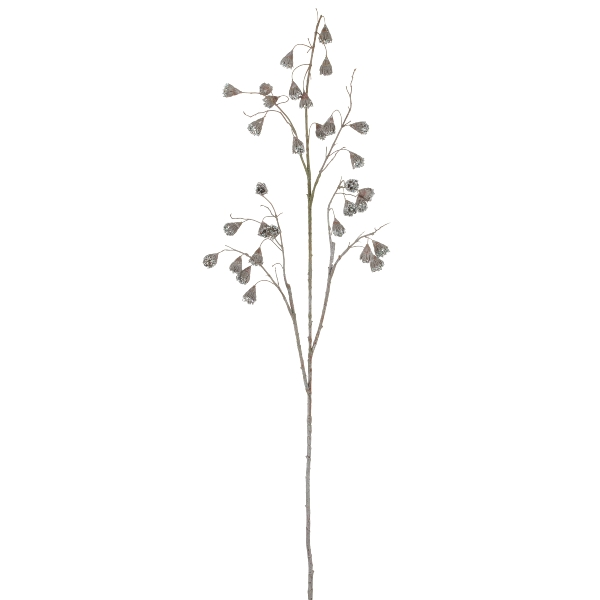 Kunstblumen Eukalyptuszweig, Silber Gasper
