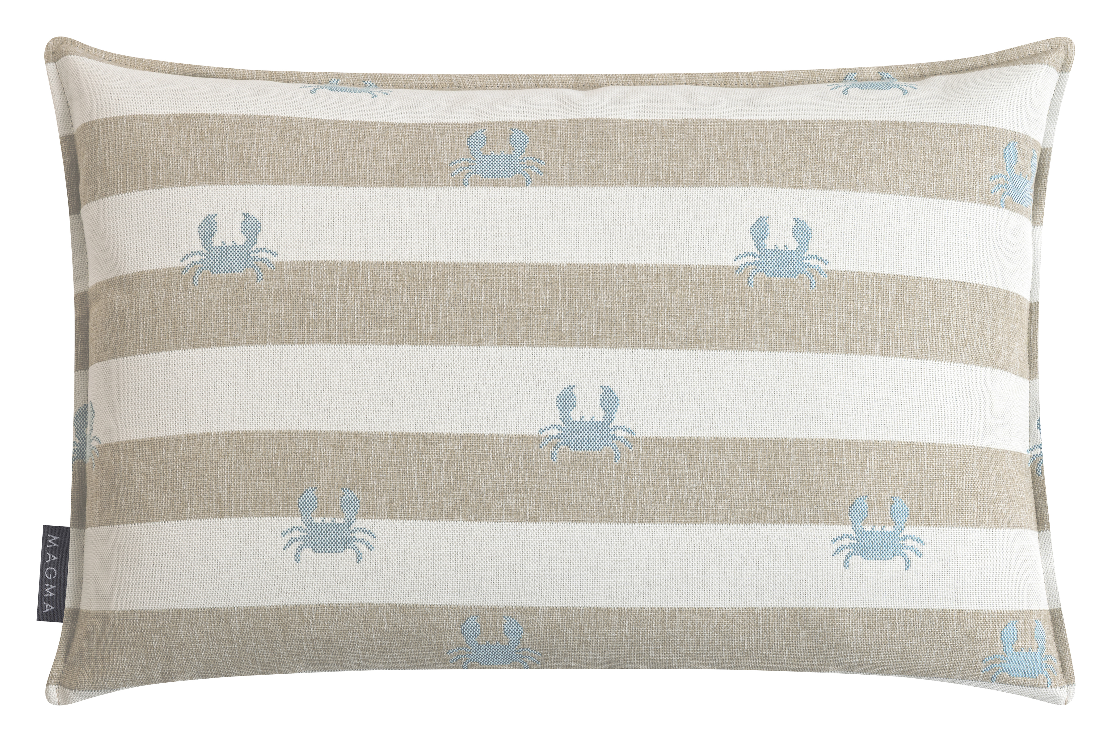 Kissenhülle Crab Natur Magma