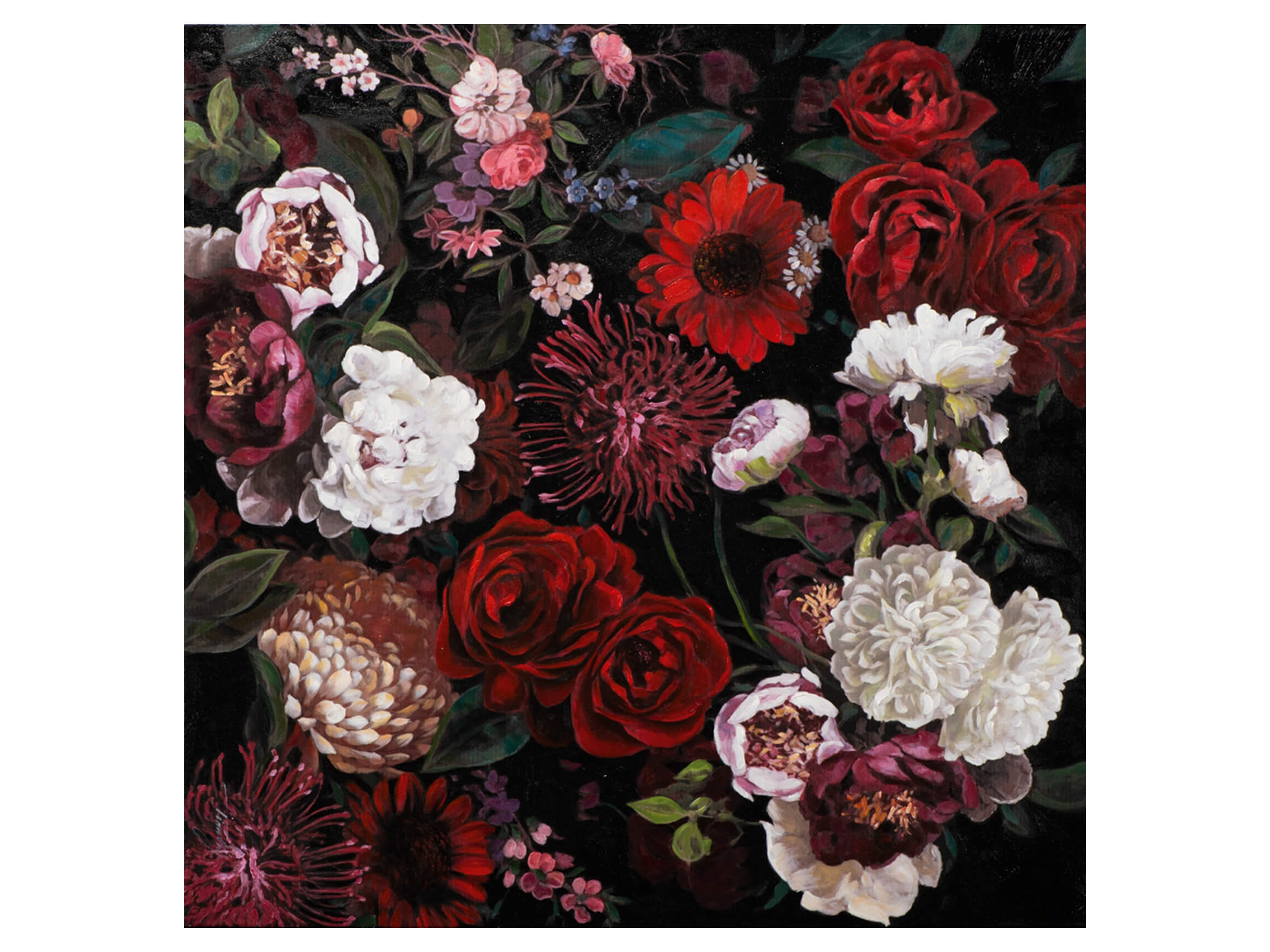 Bild Hübscher Strauss in Rot image LAND