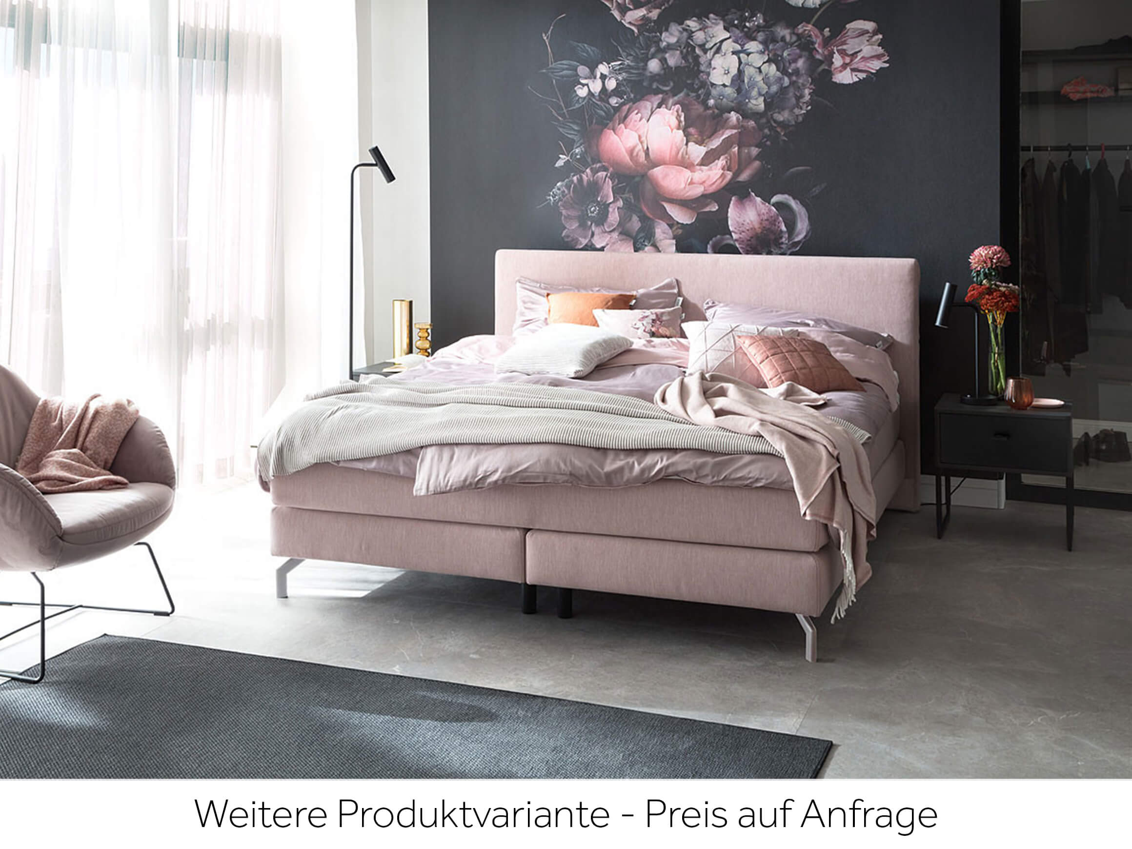 Boxspringbett Vita Anthrazit Otten