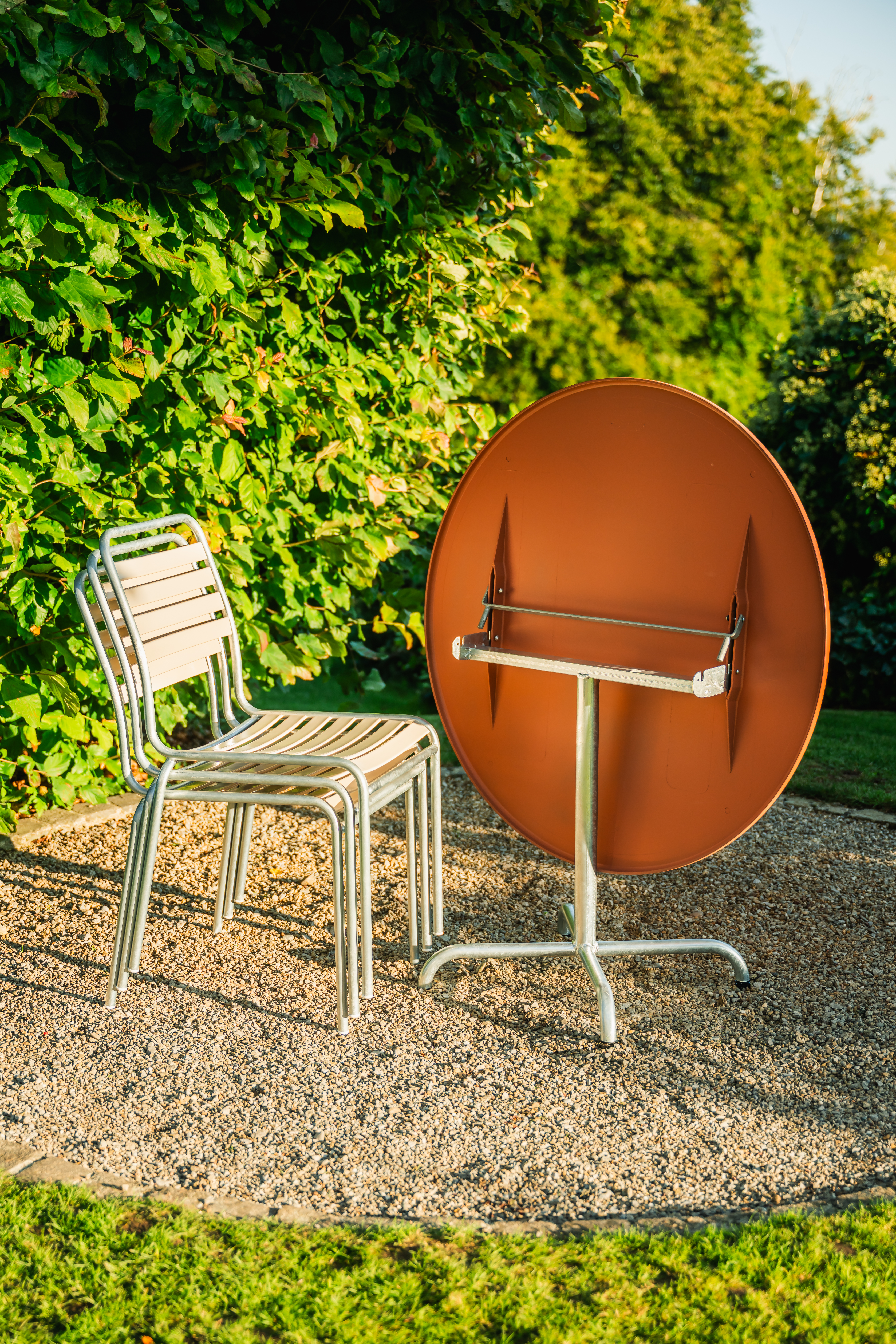 Metall-Beistelltisch Rigi von Schaffner / Farbe: Kaliblau / Grösse: x cm