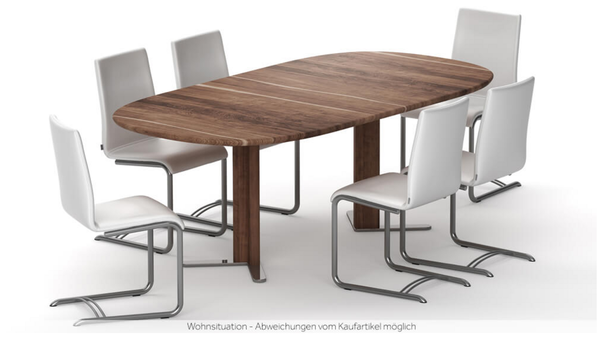 Cima Table Dining table Cima Willisau / Table leaf dimensions (WxD) :135 x 105 cm