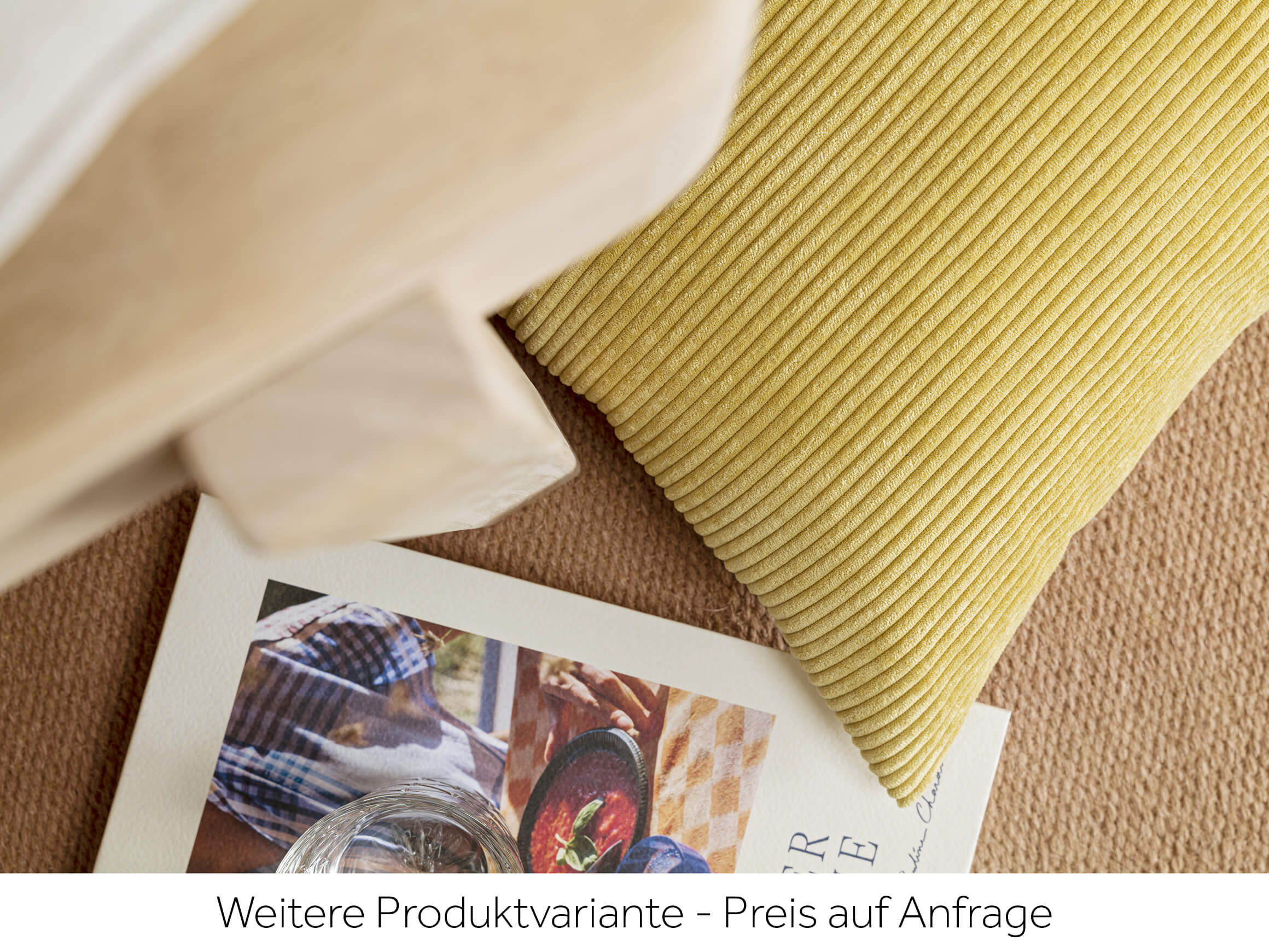 Kissenhülle Inga Gelb 40x40 cm Magma