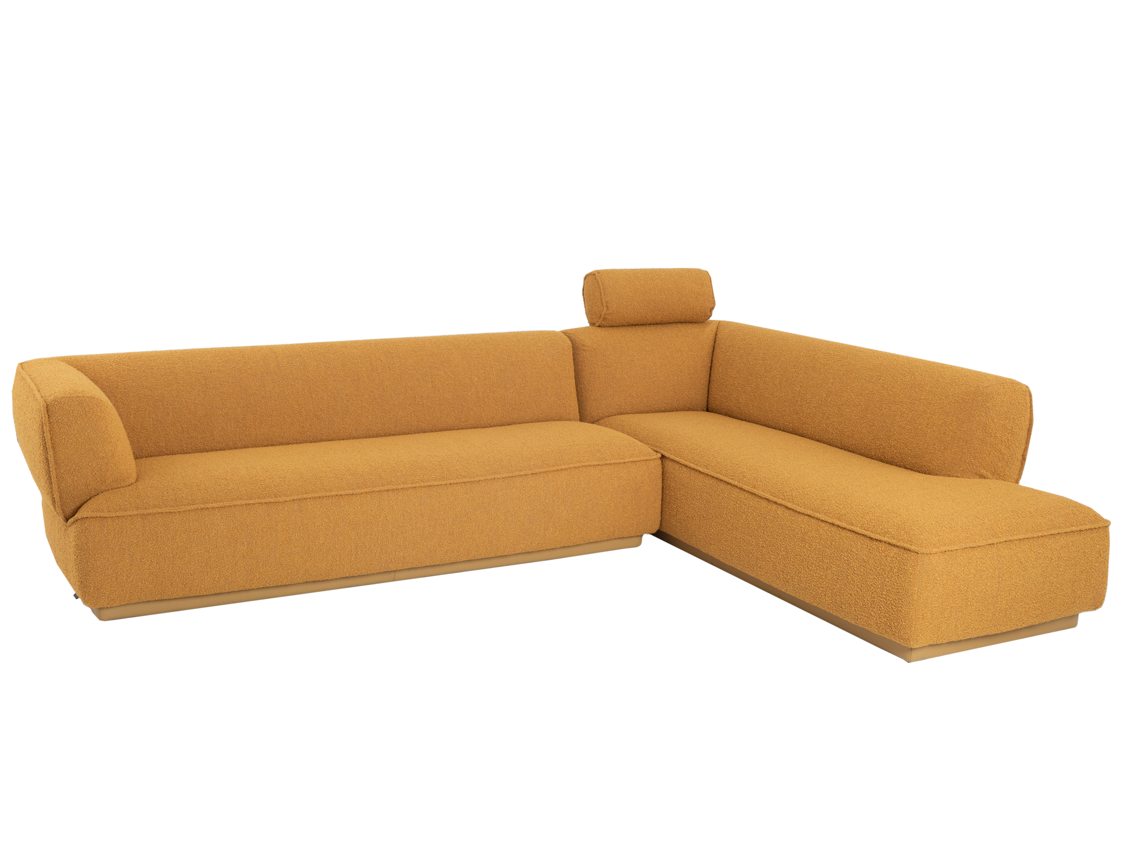 Ecksofa Loya von Leolux / Farbe: Goldgelb